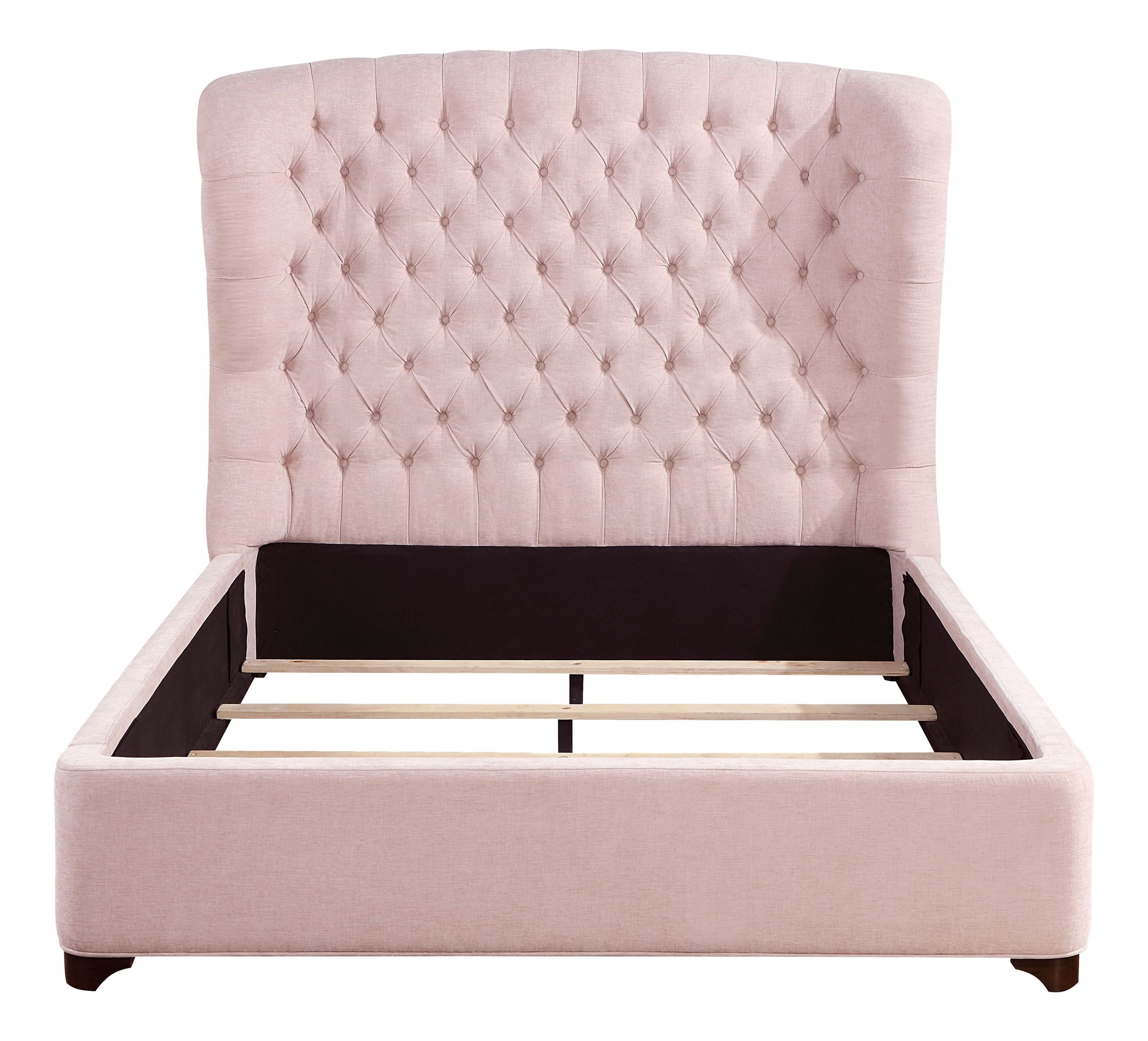 Cameo Chenille California King Panel Bed