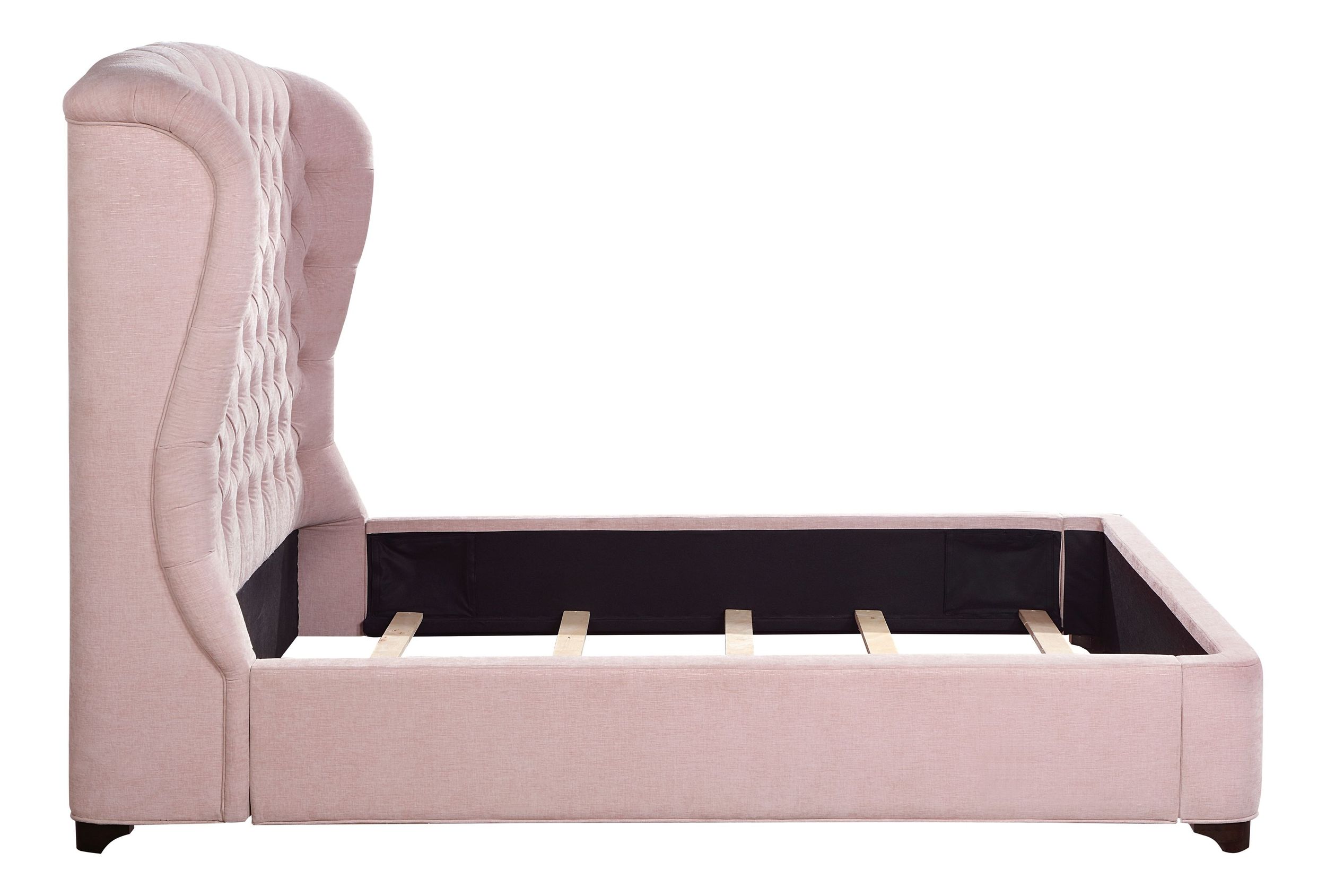 Cameo Chenille Eastern King Panel Bed