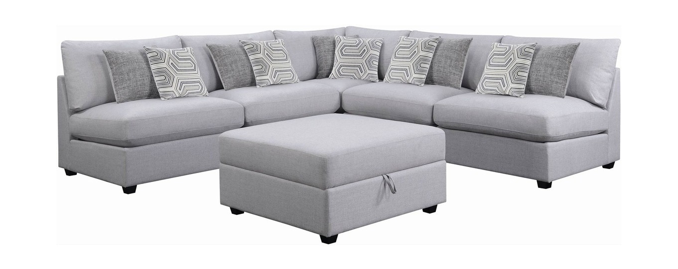 Cambria Fabric Modular Sectional Sofa