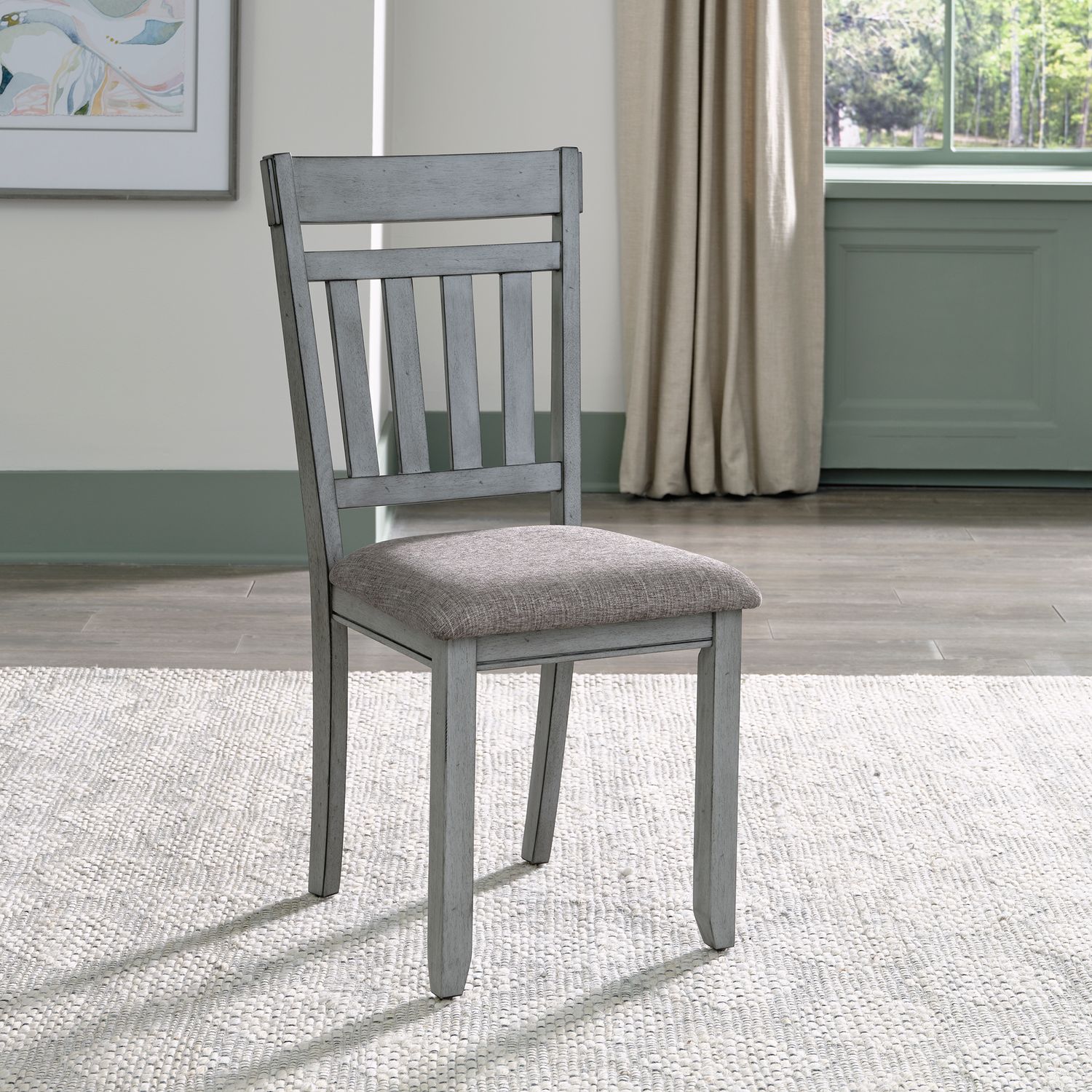 Newport Extendable Trestle Dining Set | Gray Wood 8-Seater