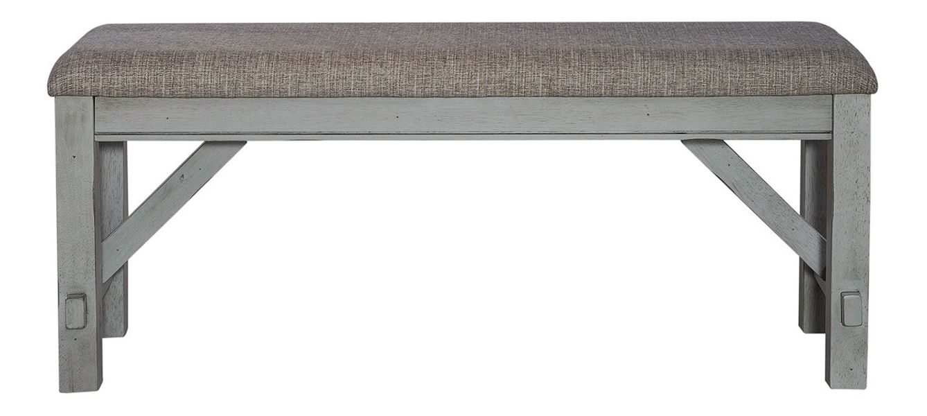 Newport Extendable Trestle Dining Set | Gray Wood 8-Seater