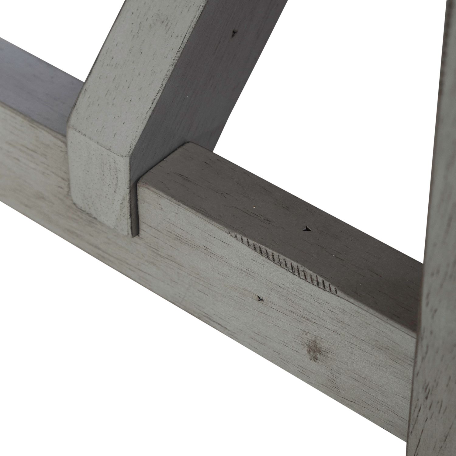 Newport Extendable Trestle Dining Set | Gray Wood 8-Seater