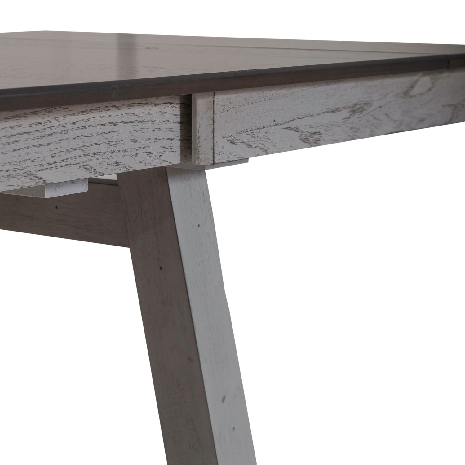 Newport Extendable Trestle Dining Set | Gray Wood 8-Seater