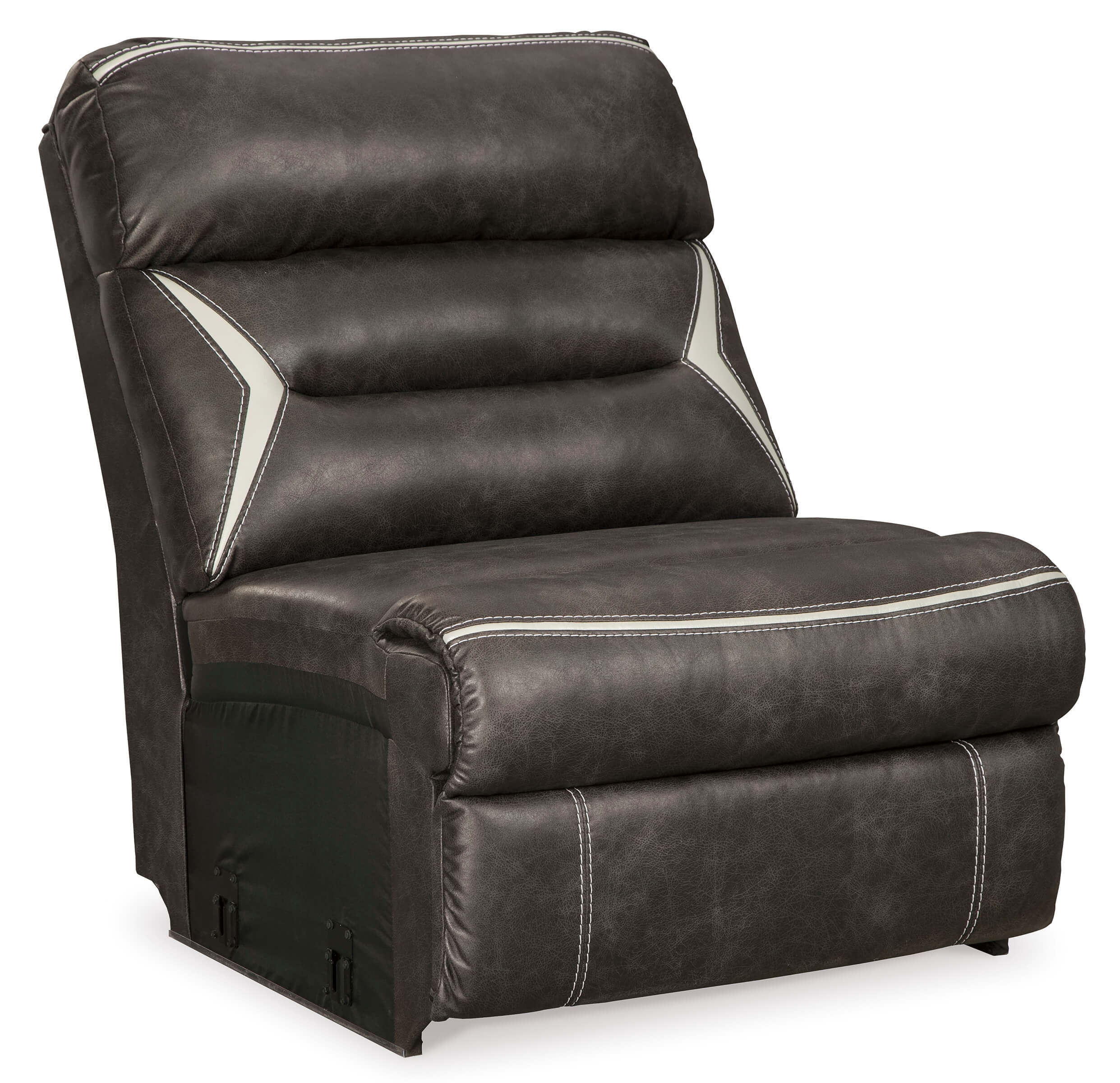 Kincord 4-Piece Polyester Power Reclining Sectional Sofa, Right Arm Facing