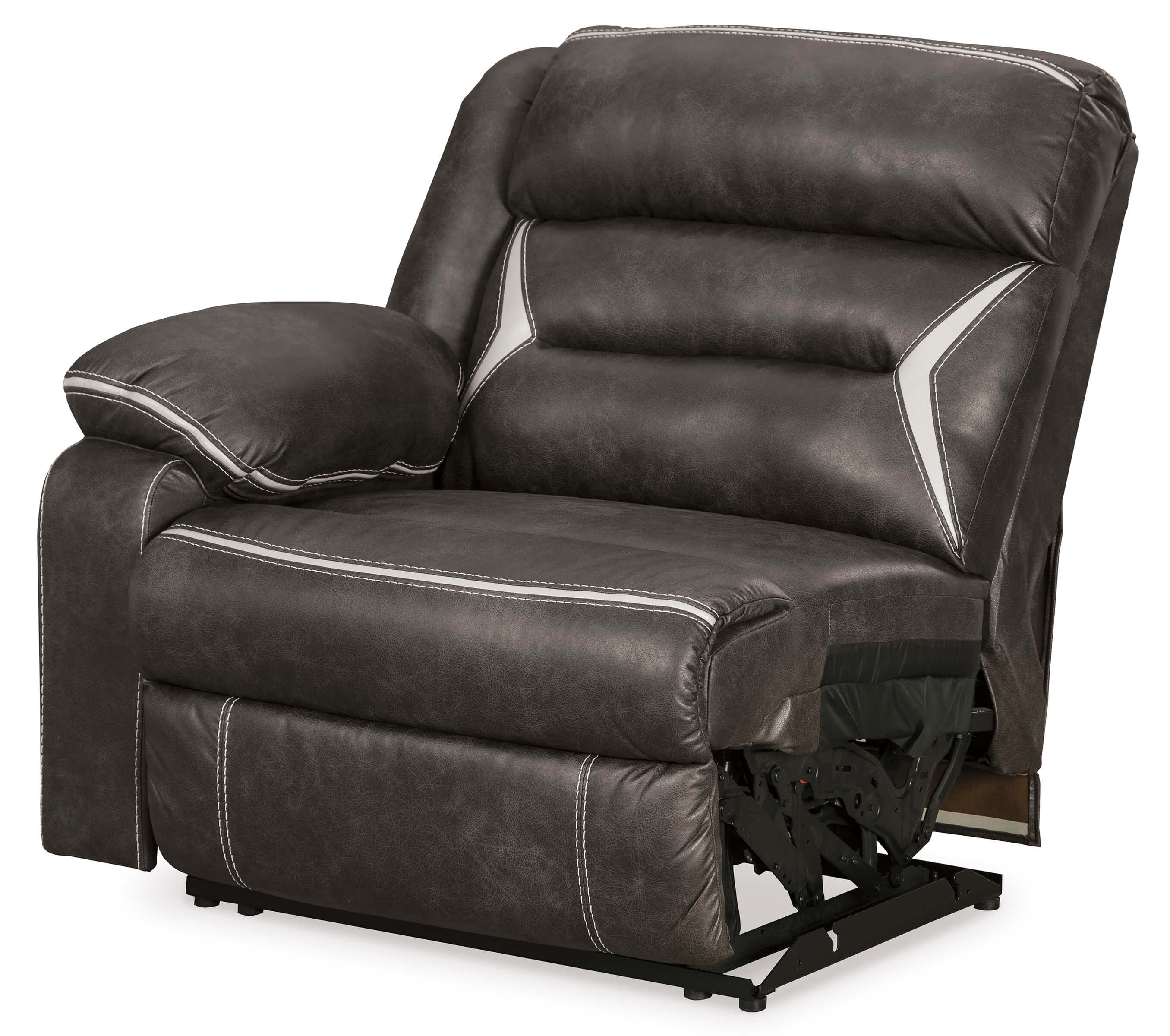 Kincord 5-Piece Polyester Power Reclining Sectional Sofa