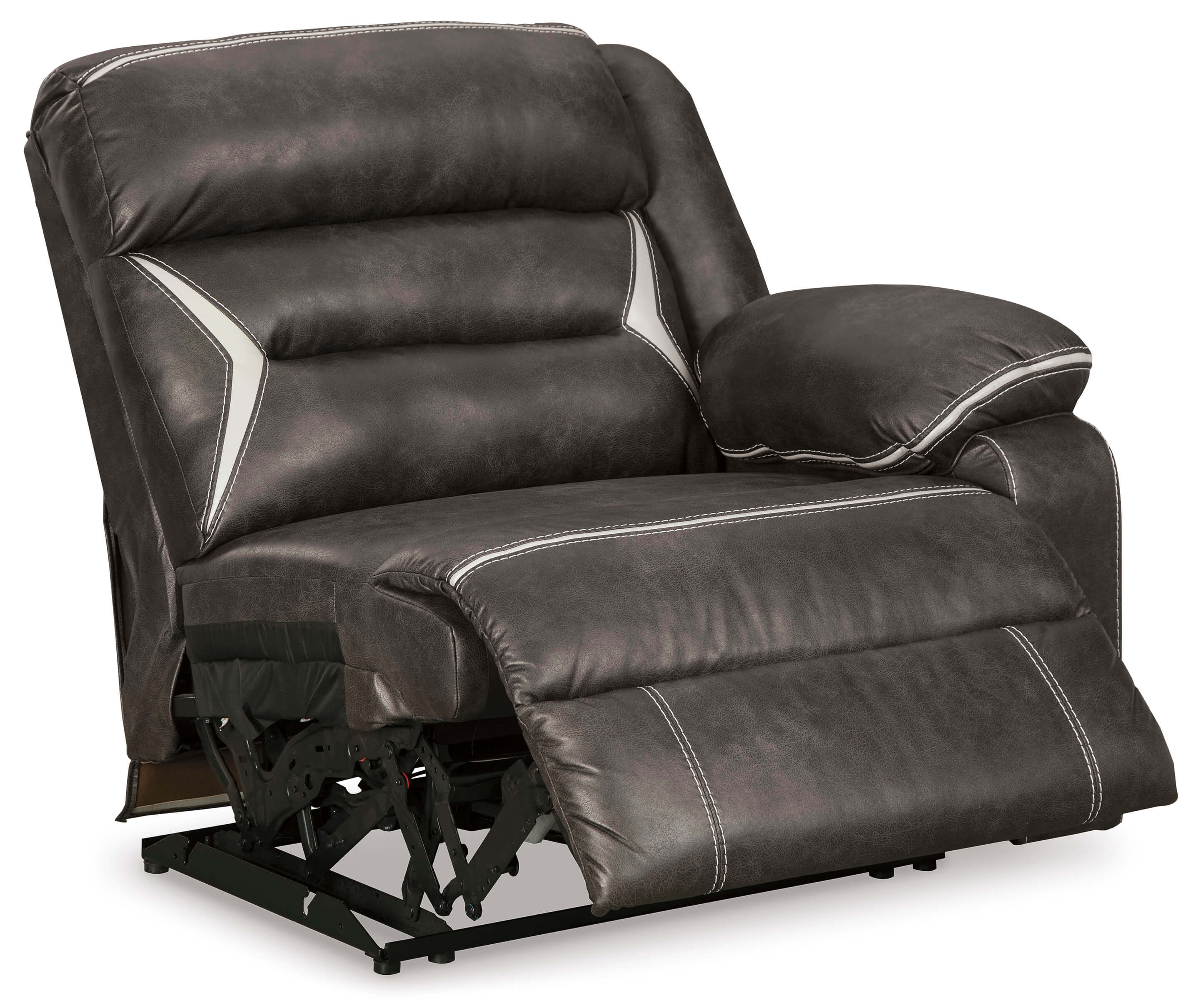 Kincord 4-Piece Polyester Power Reclining Sectional Sofa, Left Arm Facing