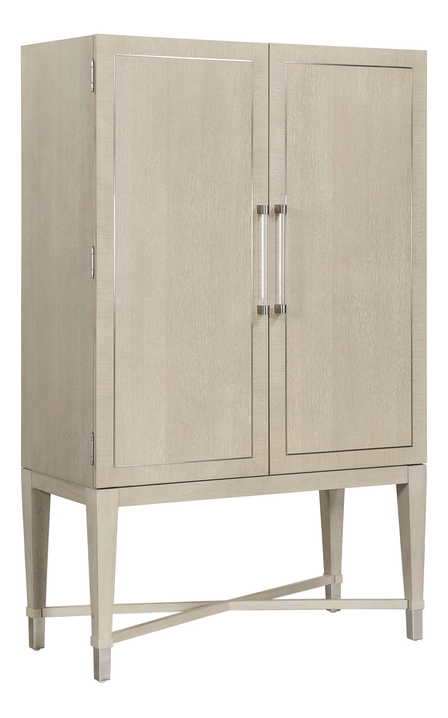 Genoa Wood Bar Cabinet with 2 Doors