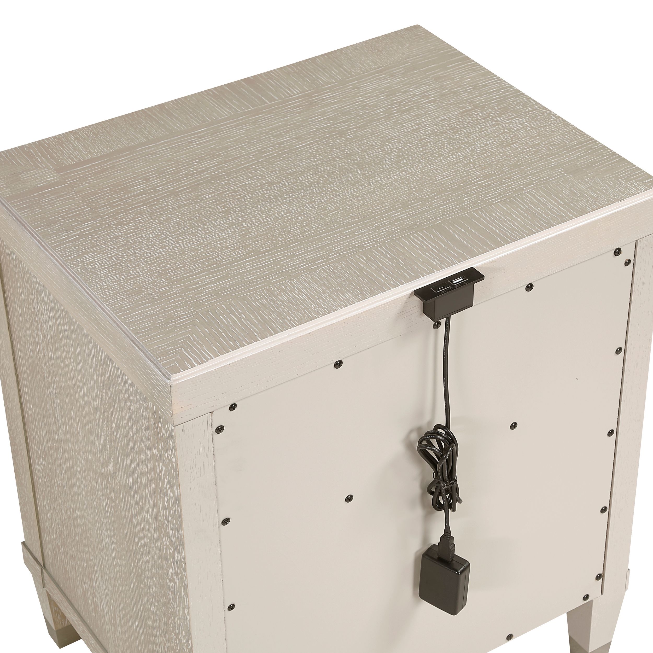Genoa Wood 1-Drawer Night Stand