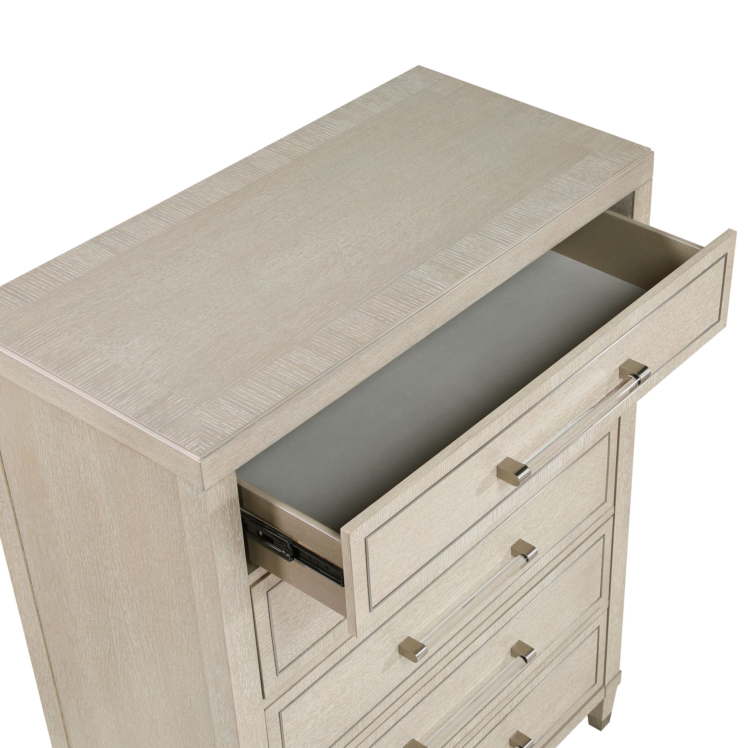 Genoa Wood 5-Drawer Chest