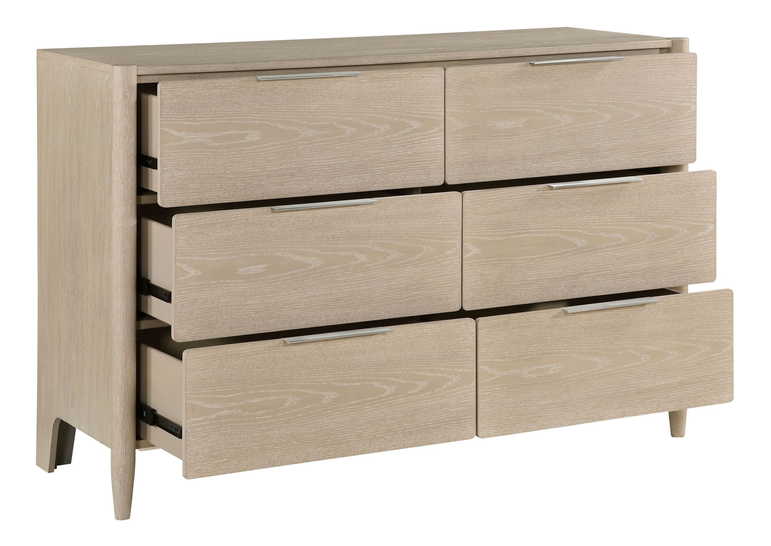 Matteo Polyester/Wood Storage Platform Bedroom Set