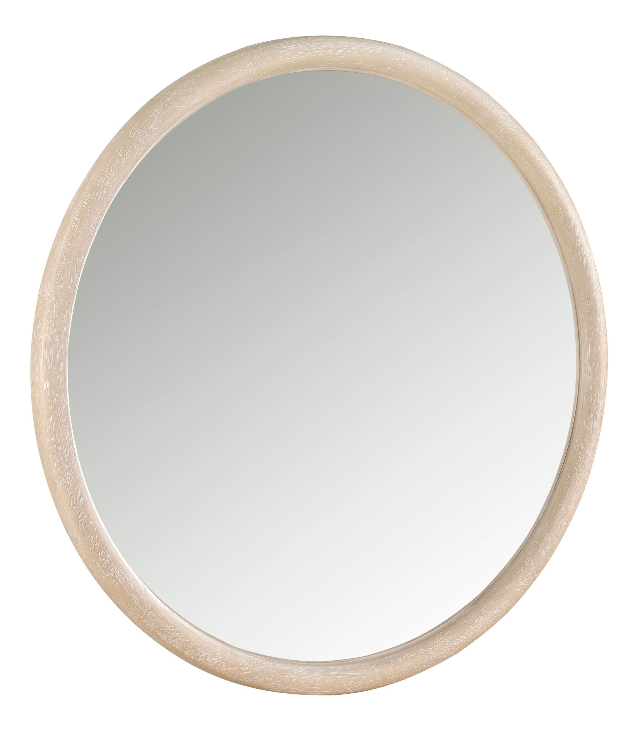 Matteo Round Wood Mirror