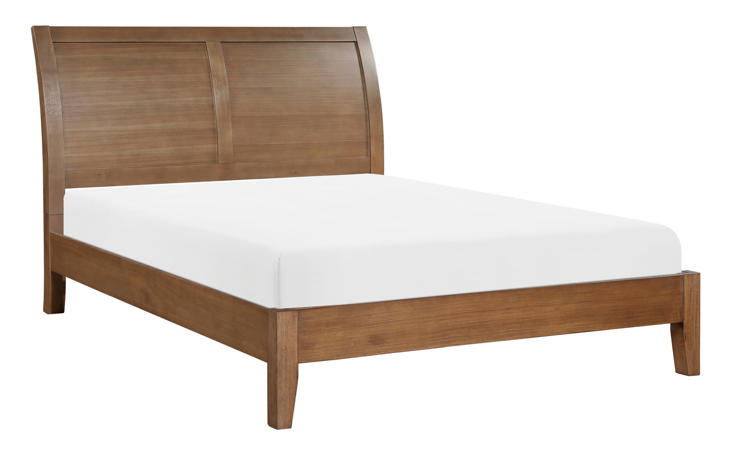 Evans Wood Platform Bed