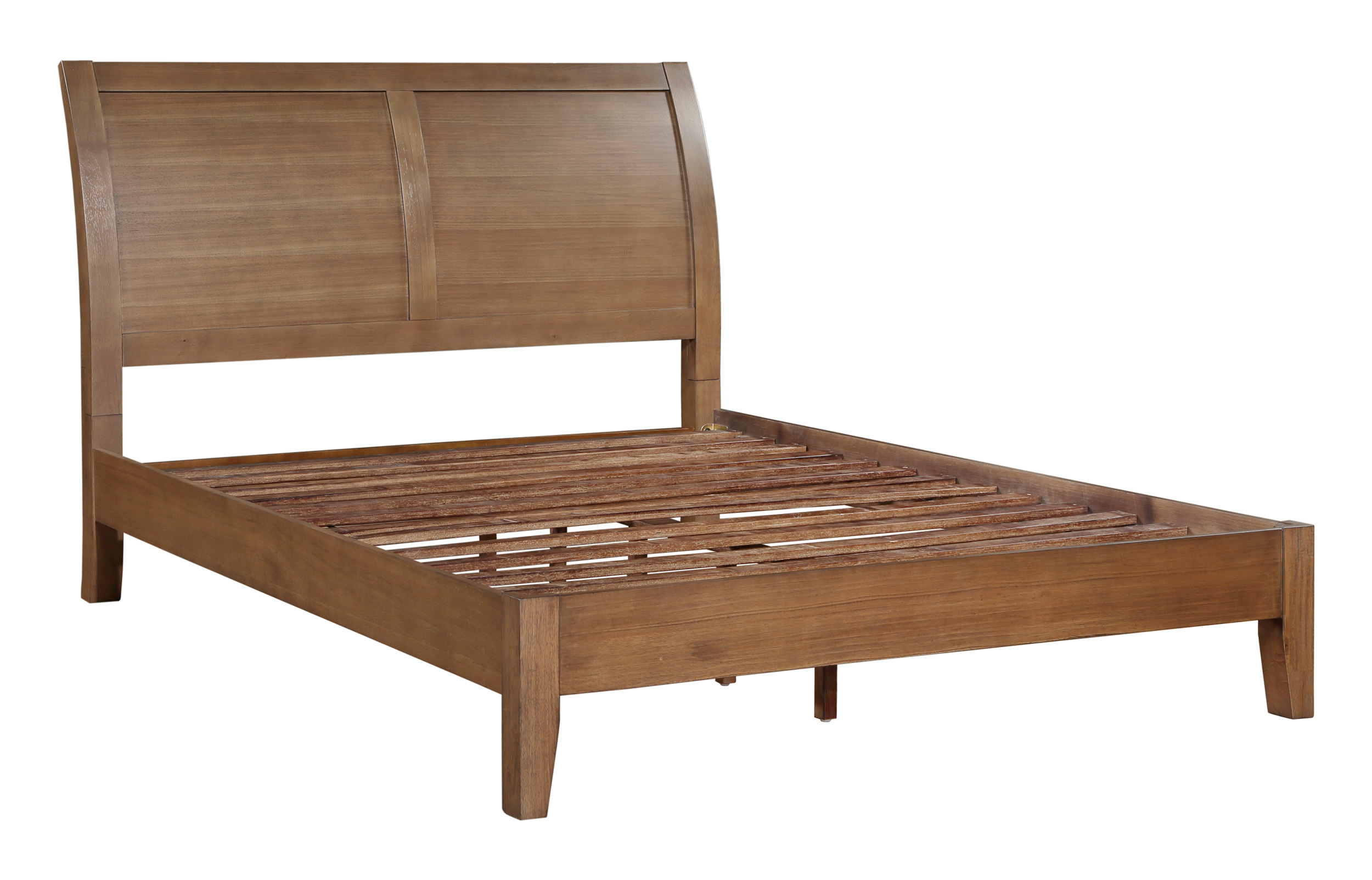 Evans Wood Platform Bed