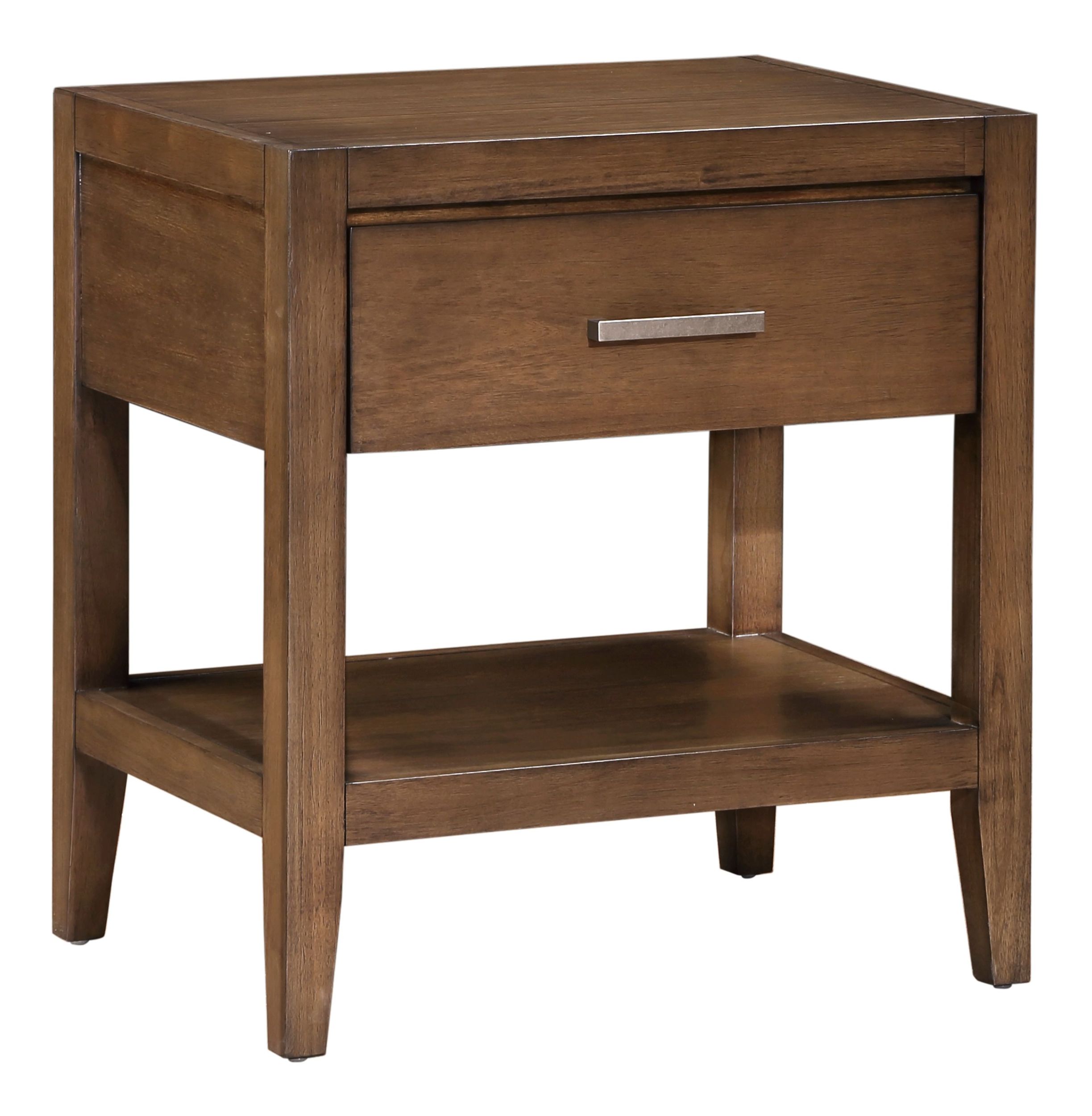 Evans Wood 1-Drawer Night Stand