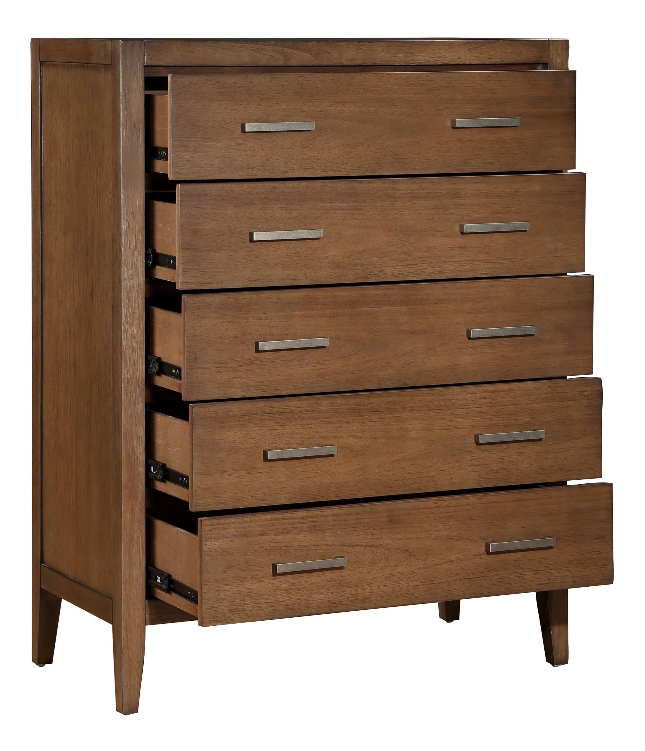Evans Wood 5-Drawer Chest