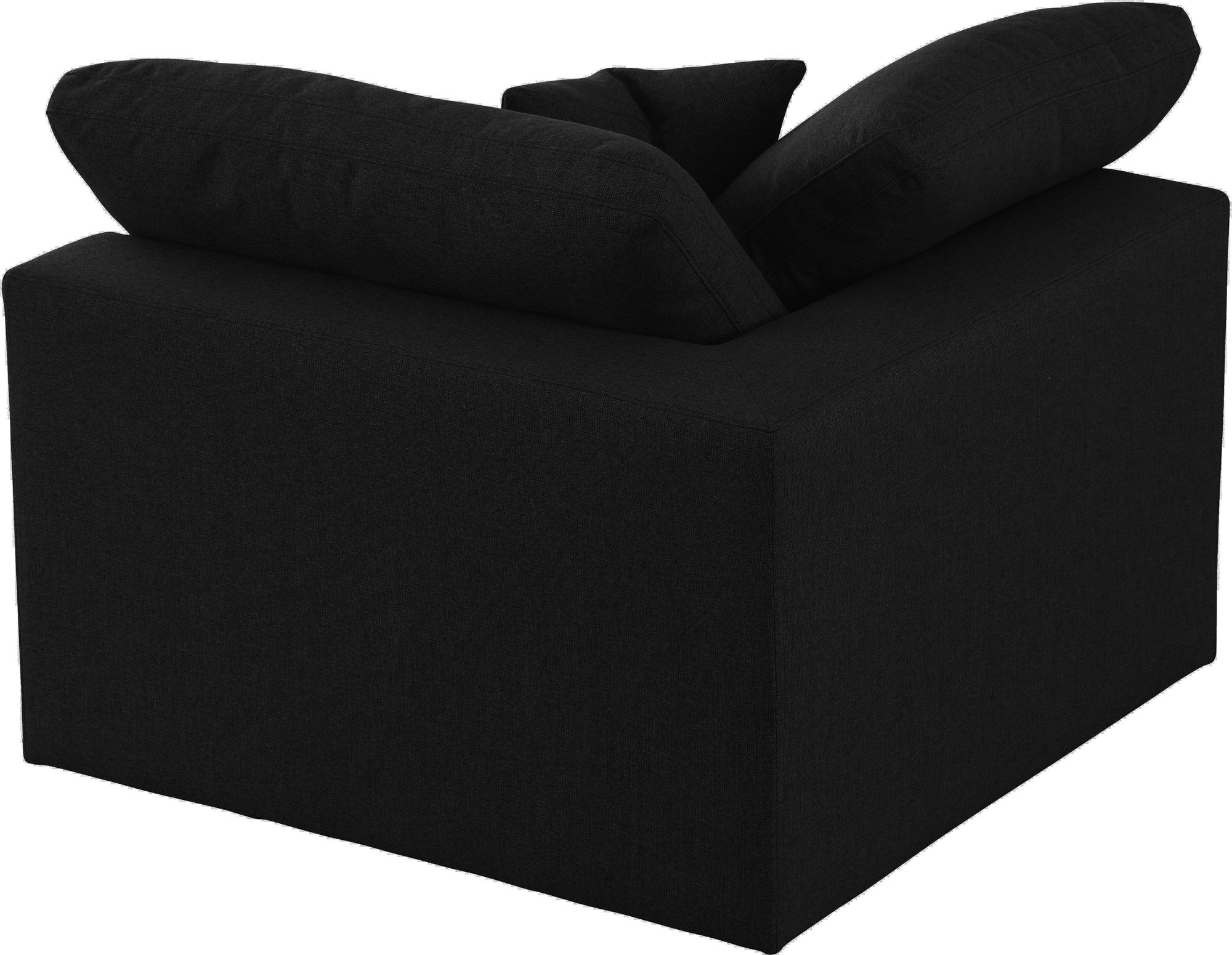 Serene Linen Fabric Deluxe Comfort Corner Chair