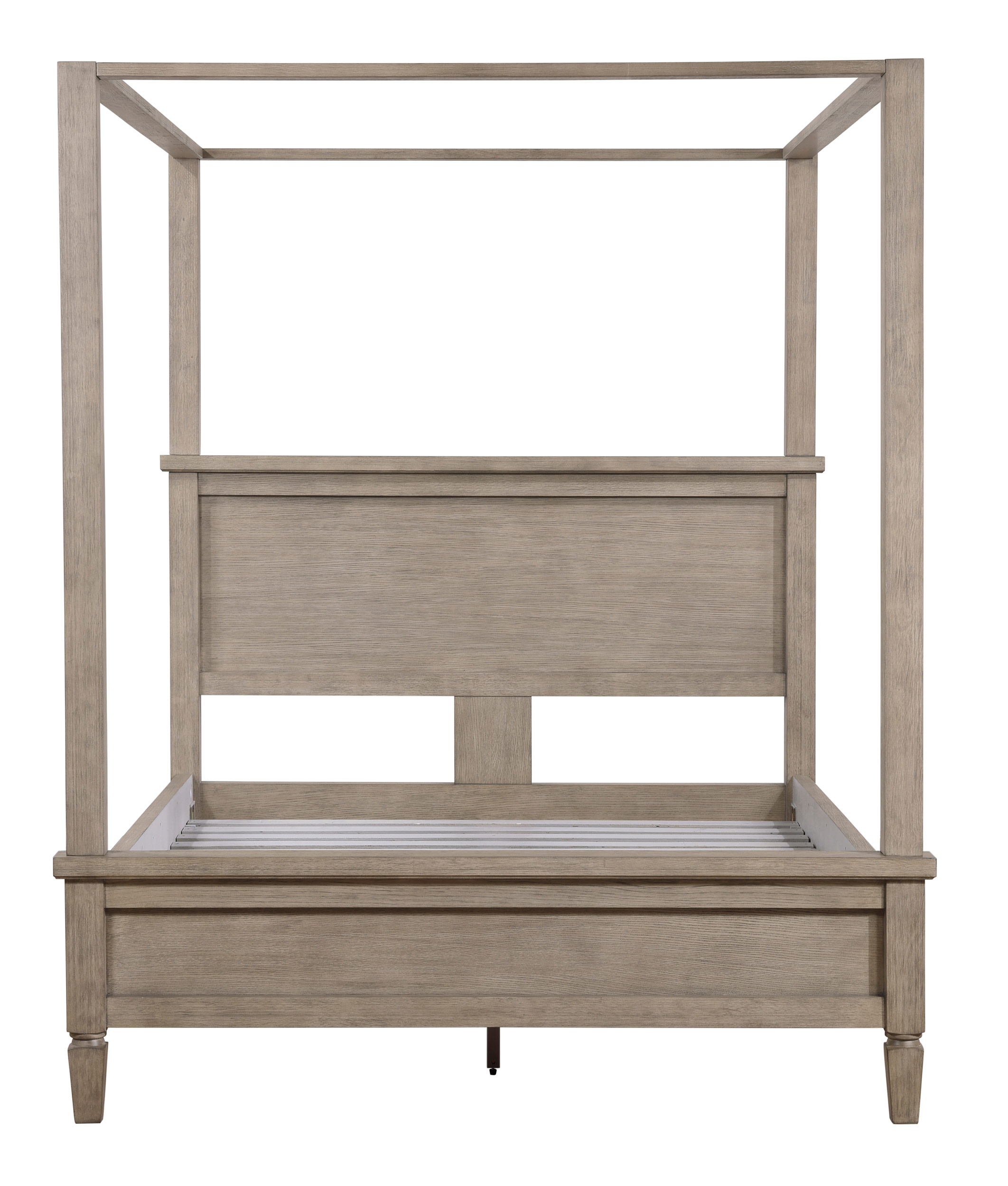 Marceline Wood Queen Canopy Platform Bed