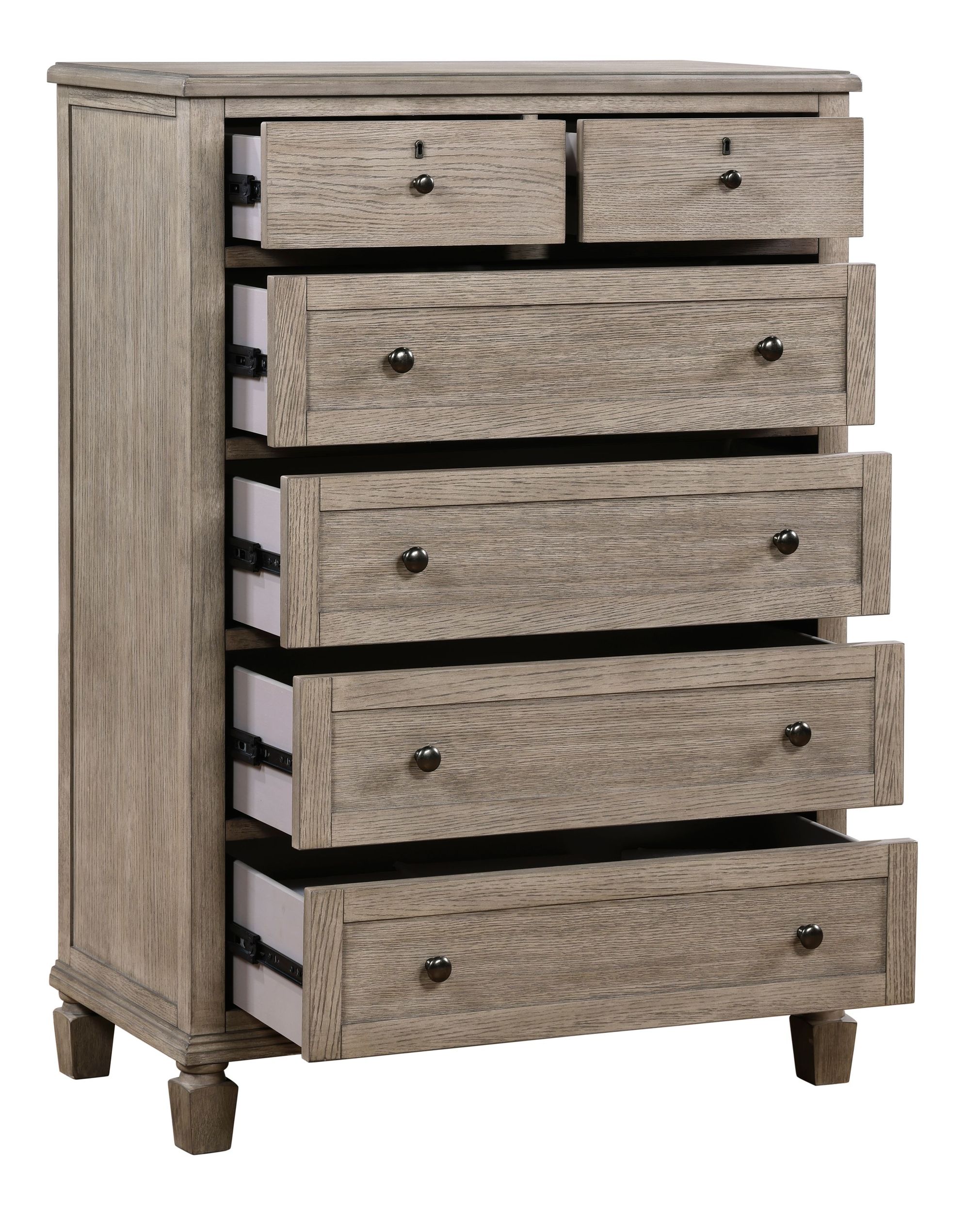 Marceline Wood Canopy Platform Bedroom Set