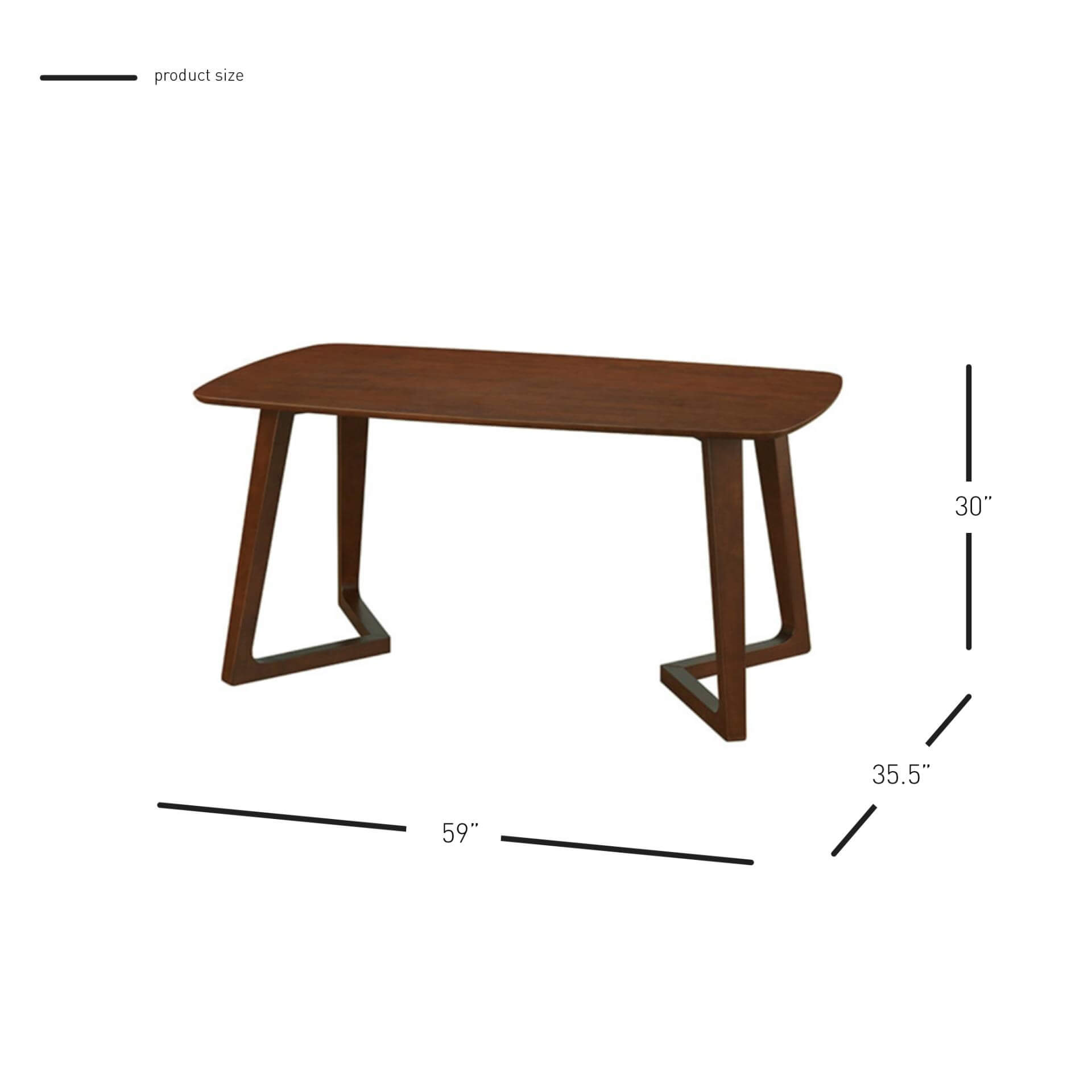 Paddington KD Rectangular Dining Table