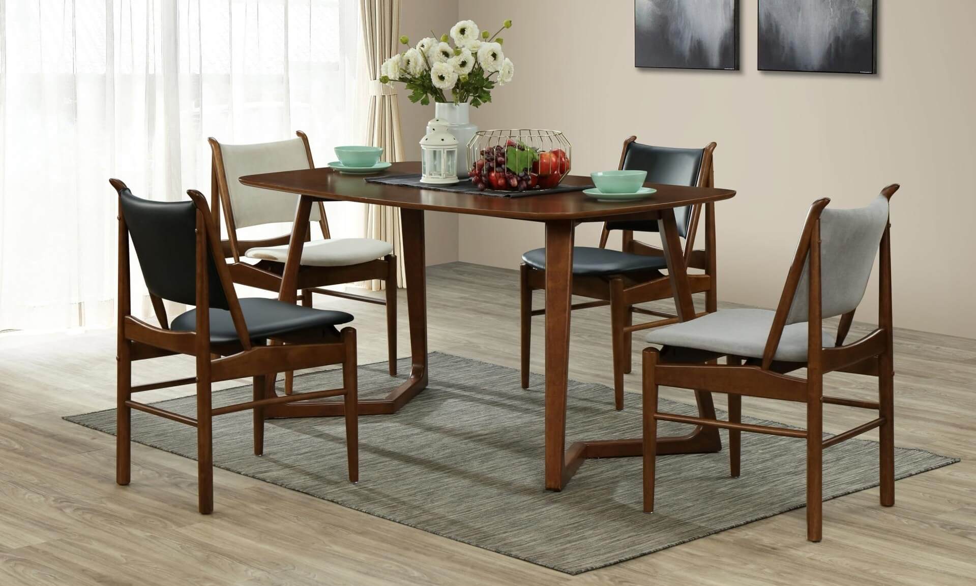Wembley KD Fabric Dining Chair