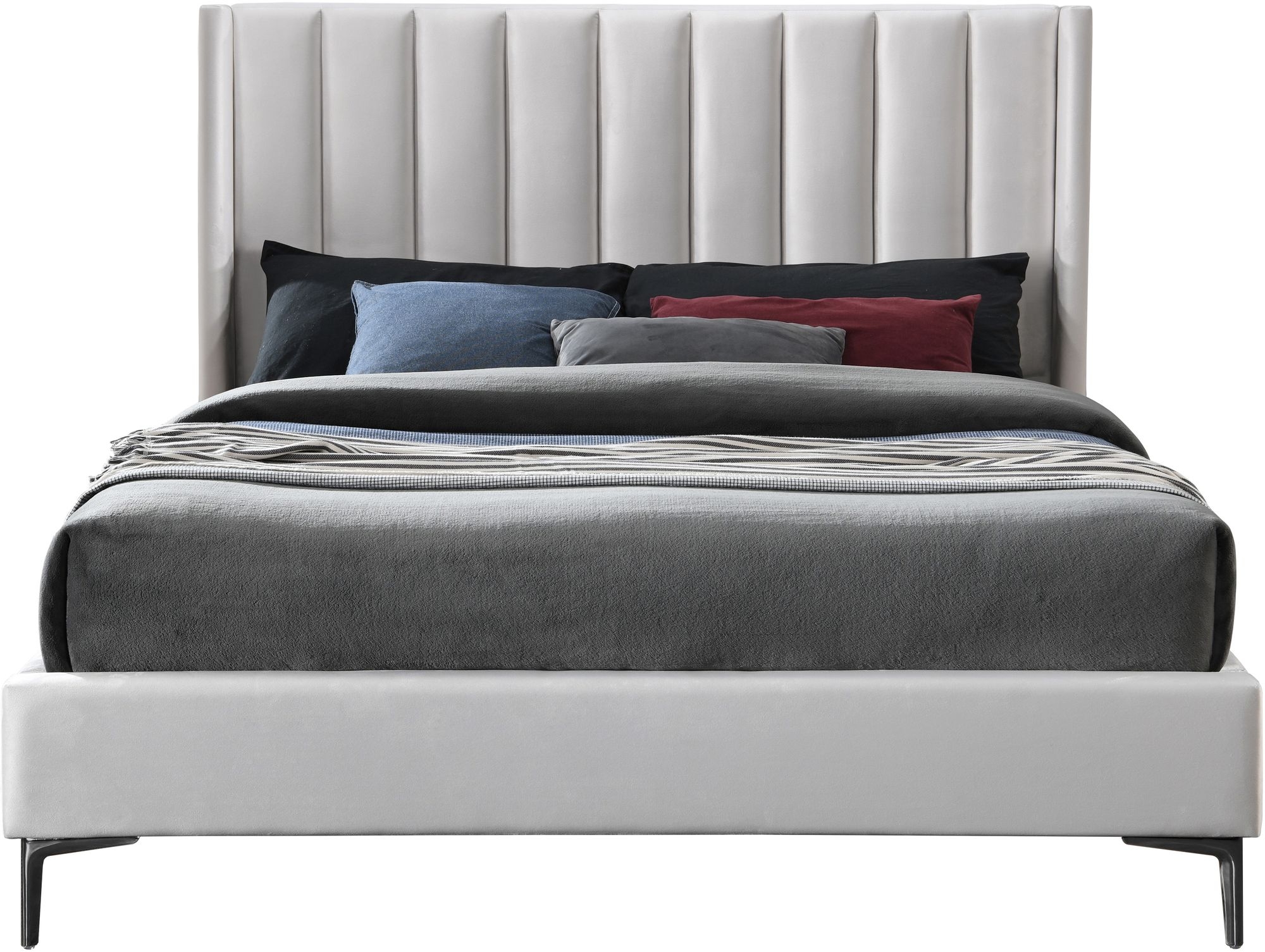 Nadia Velvet Bed