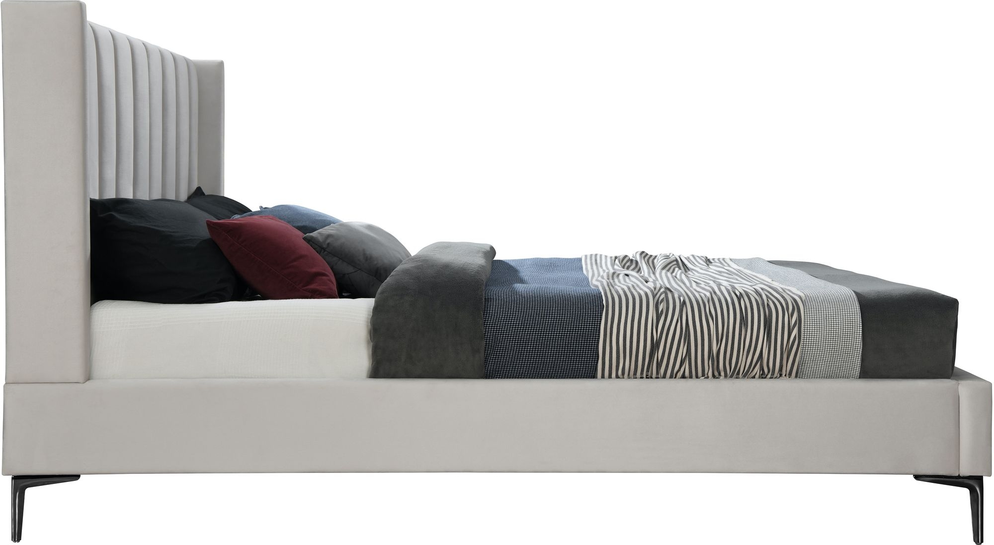 Nadia Velvet Bed