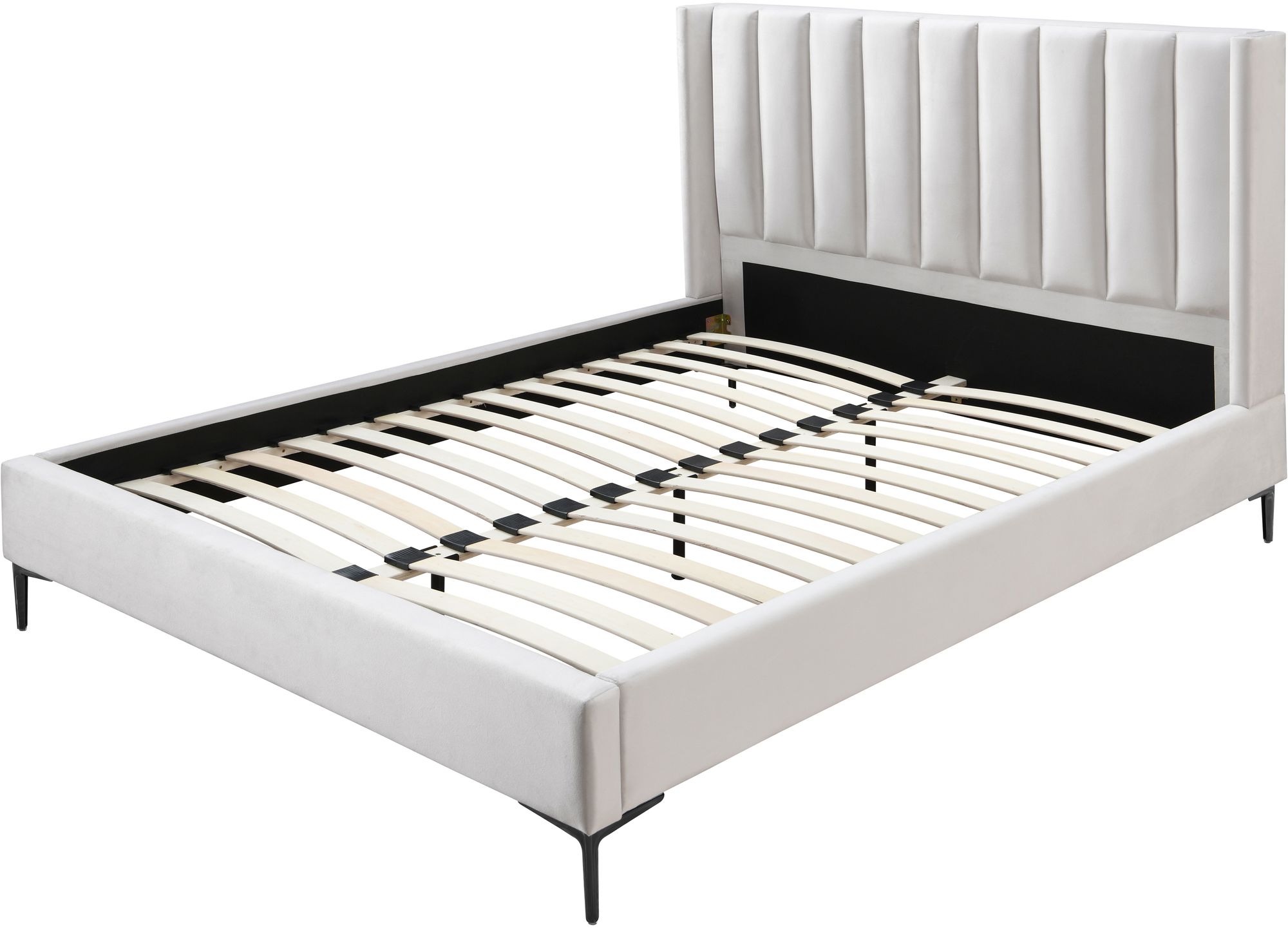 Nadia Velvet Queen Size Bed