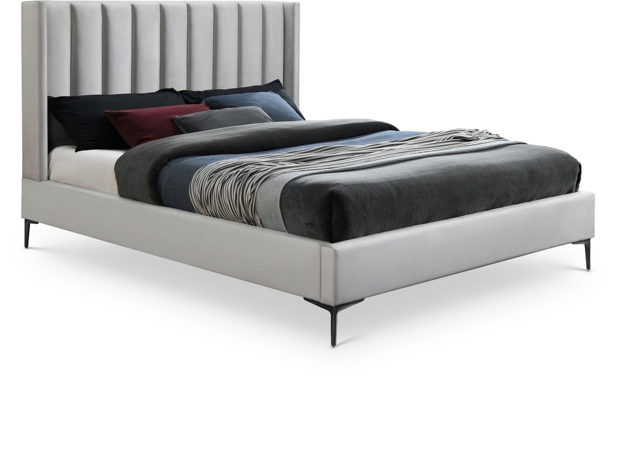 Nadia Velvet Bed