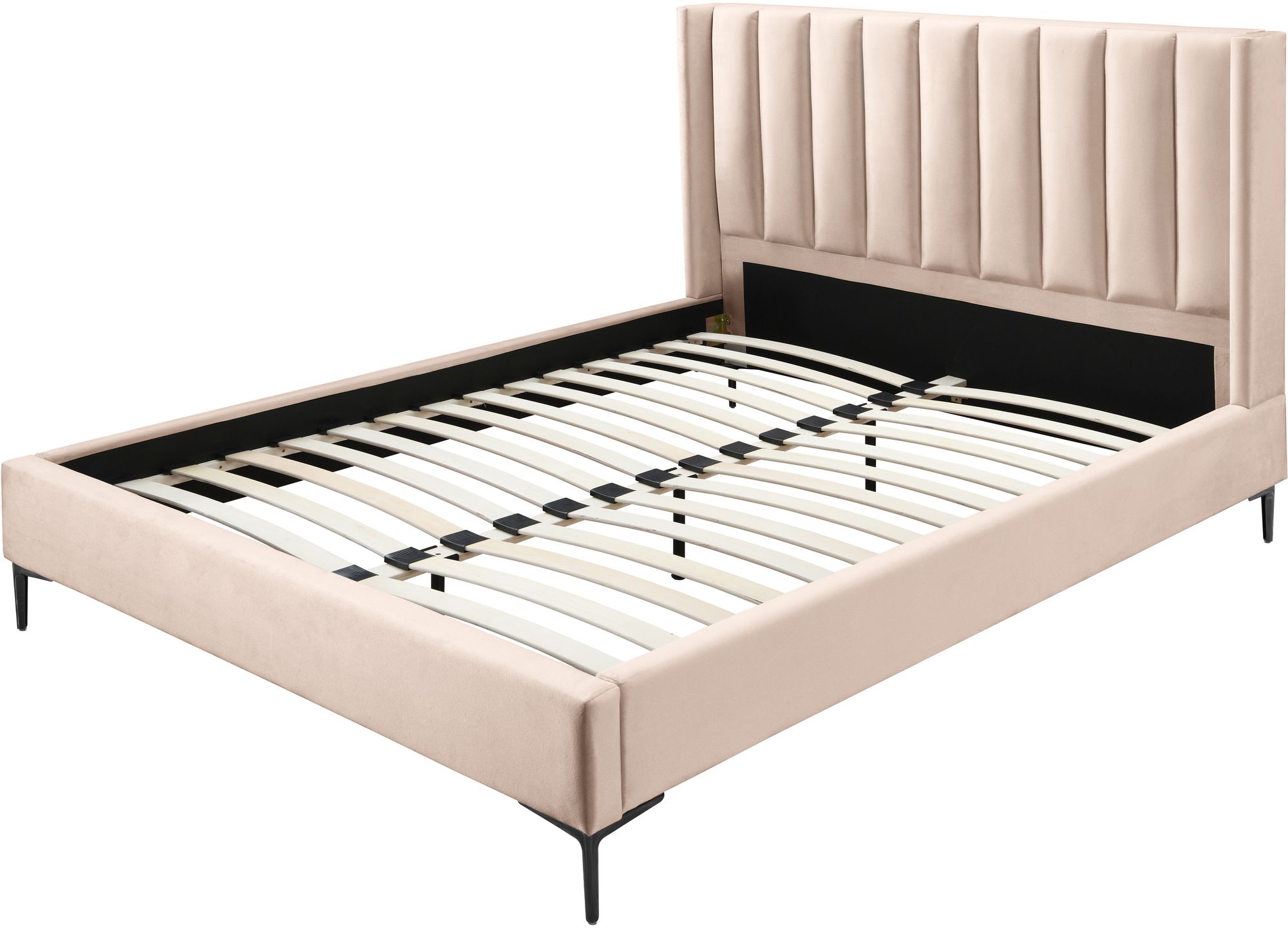 Nadia Velvet King Size Bed