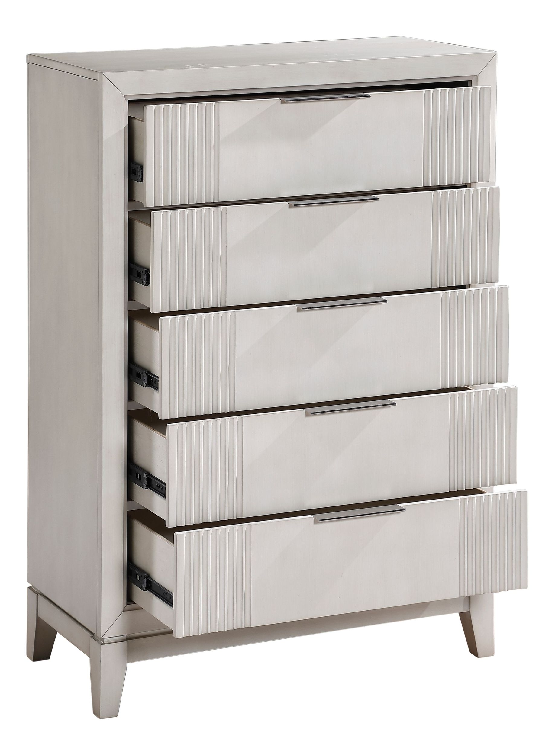 Florence Wood 5-Drawer Chest