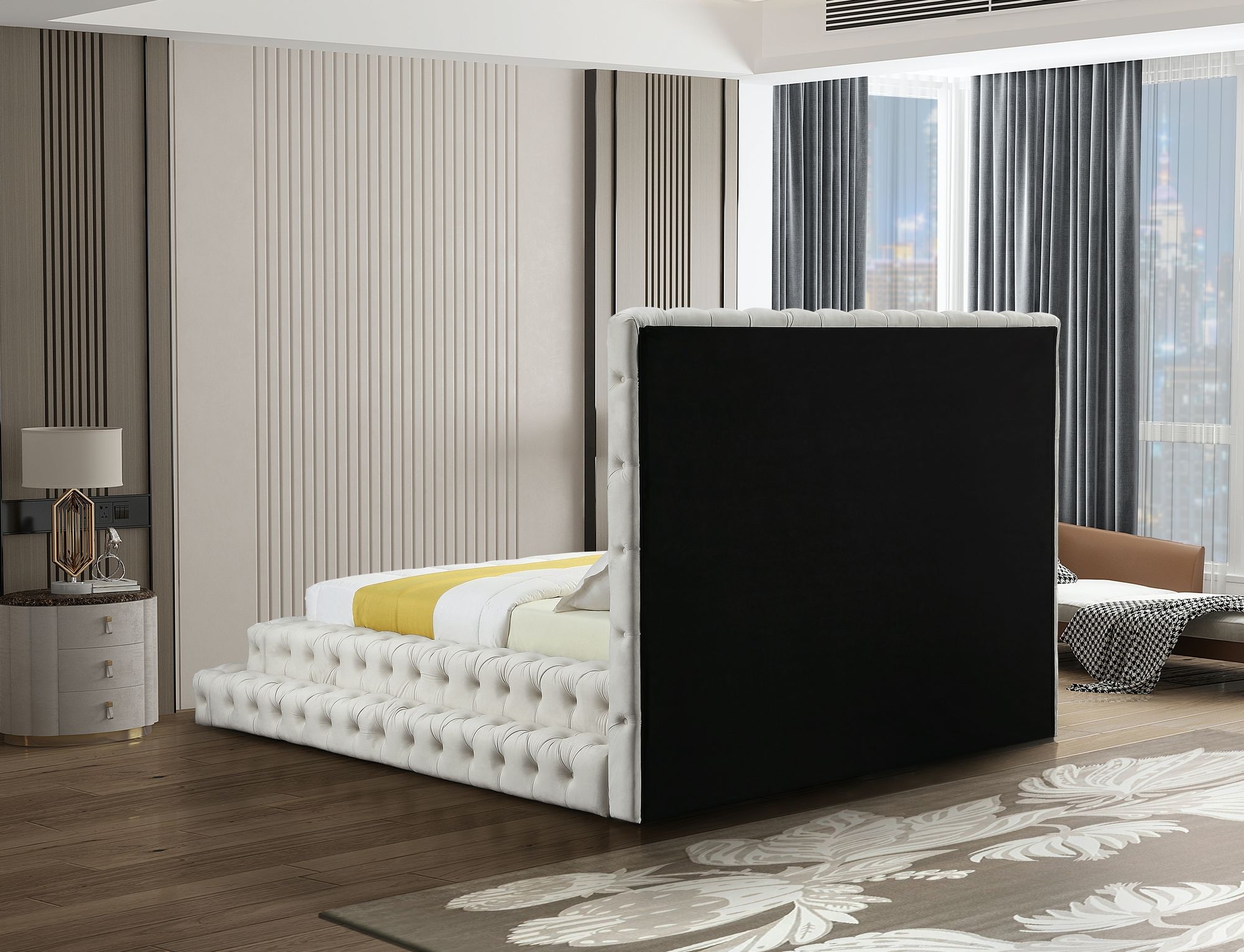 Revel Velvet Bed