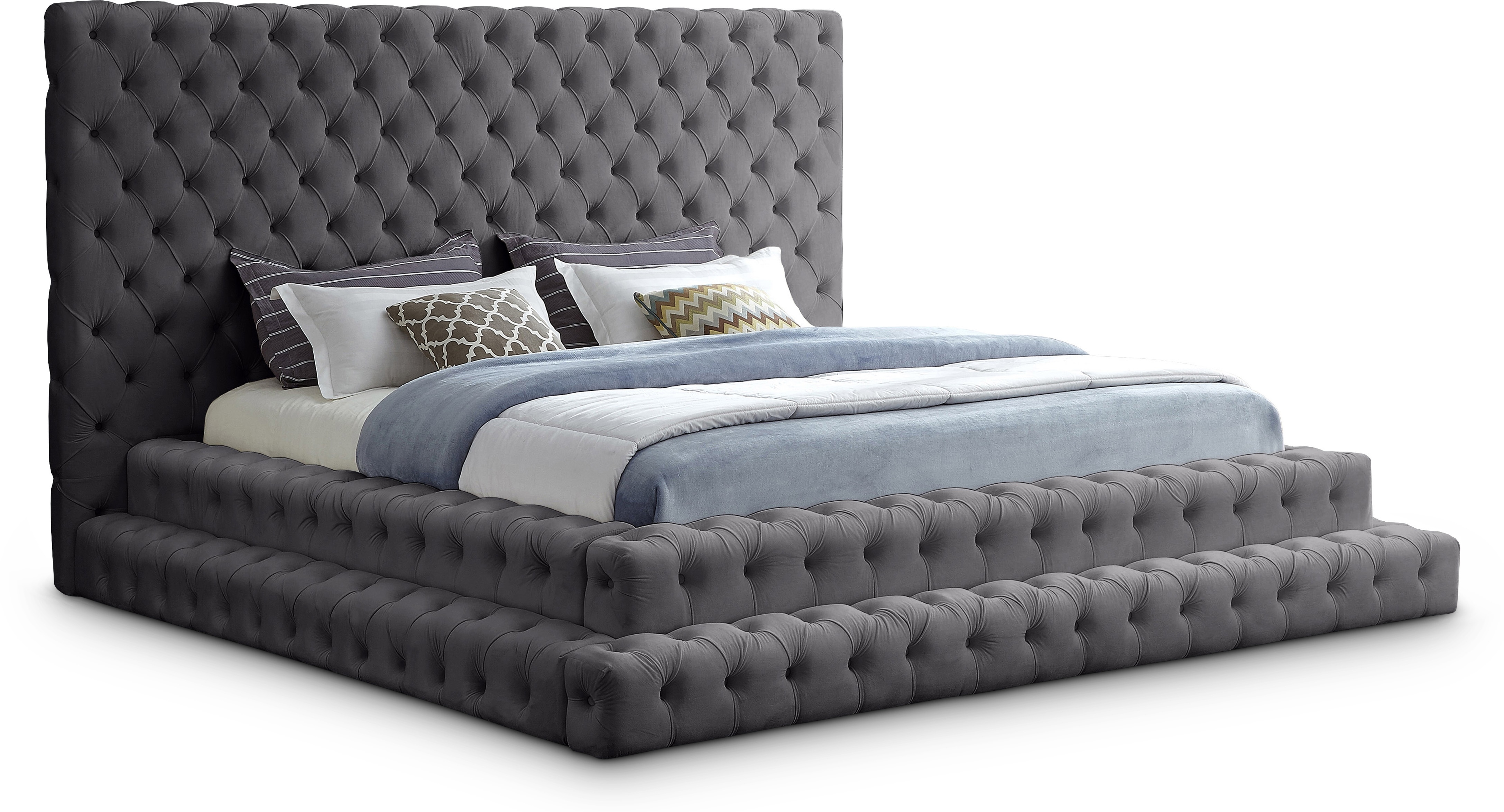 Revel Velvet Bed