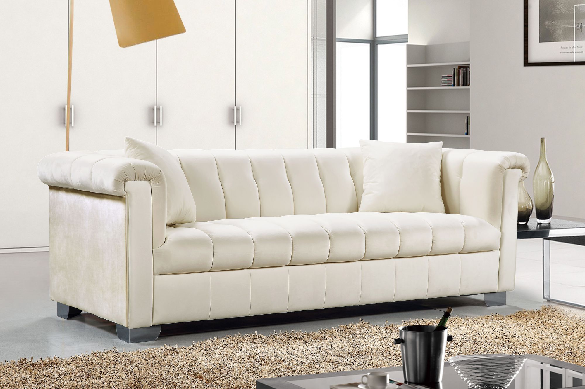 Kayla Velvet Sofa