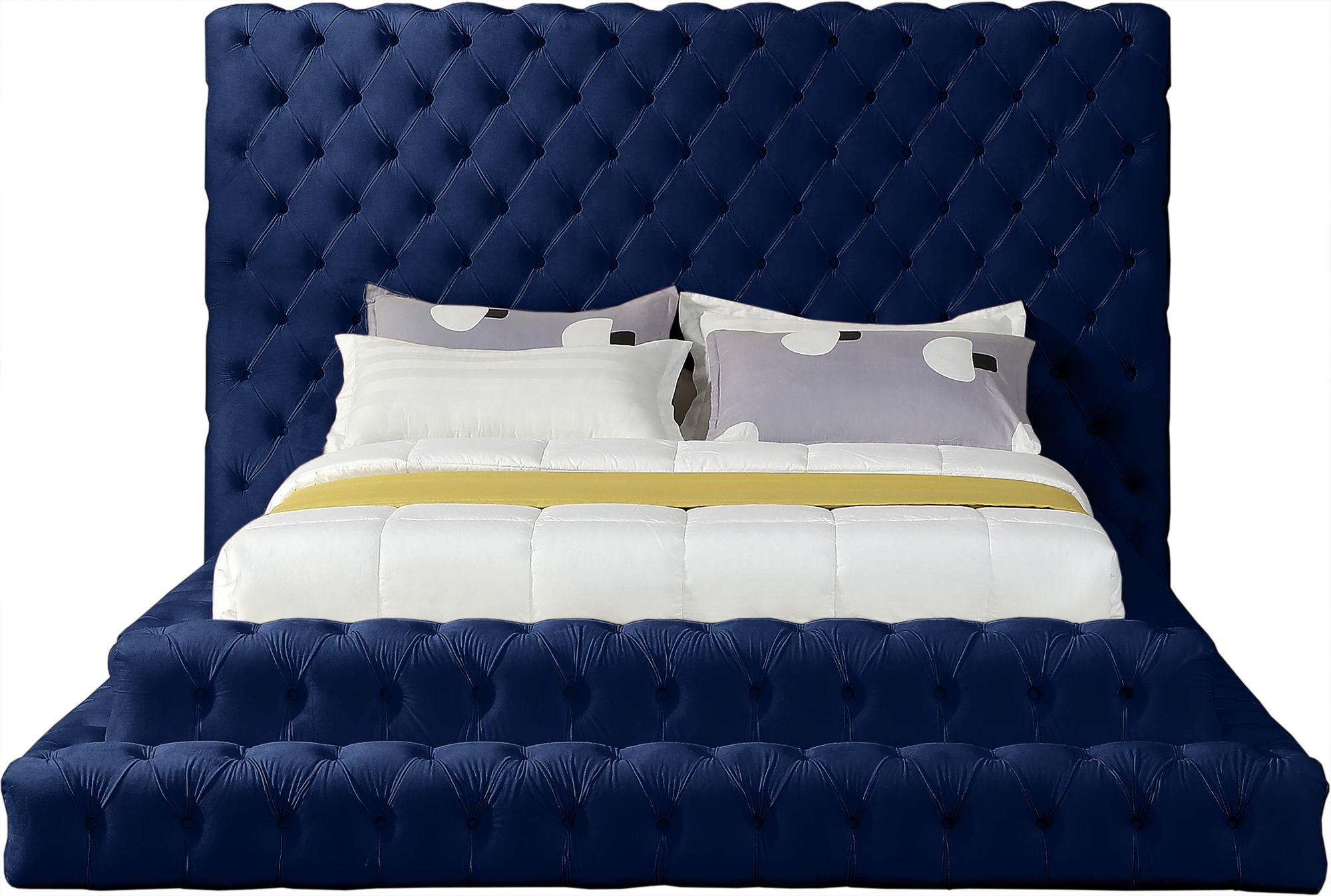 Revel Velvet Bed