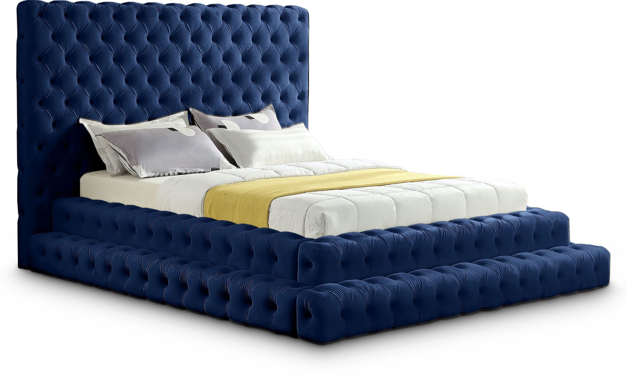 Revel Velvet Bed