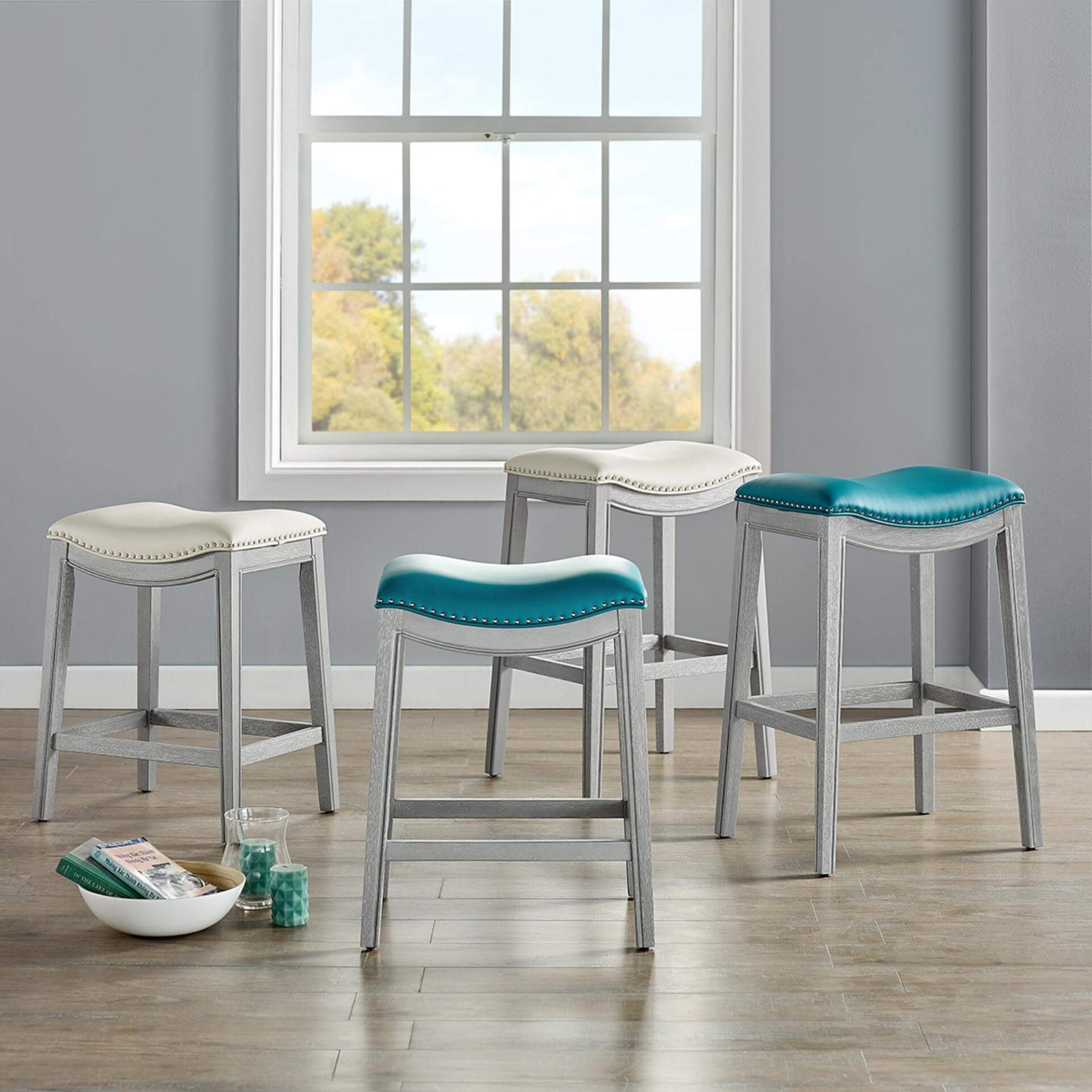 Grover KD Wood Stool
