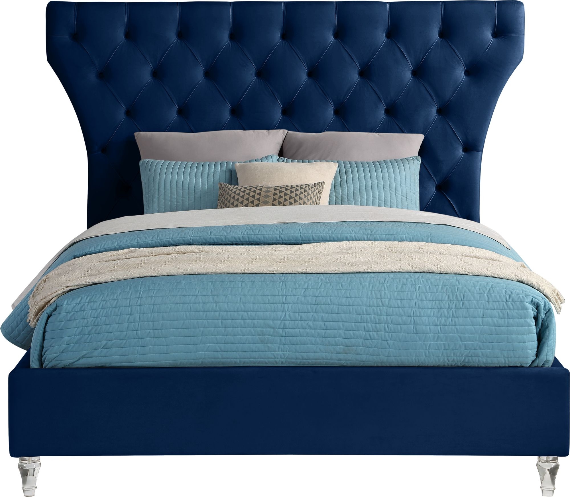 Kira Velvet Bed
