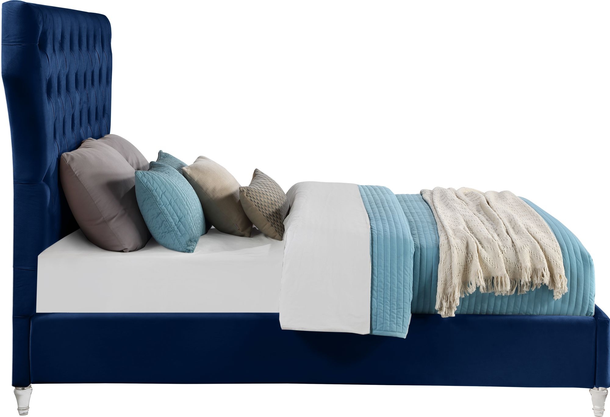 Kira Velvet Bed