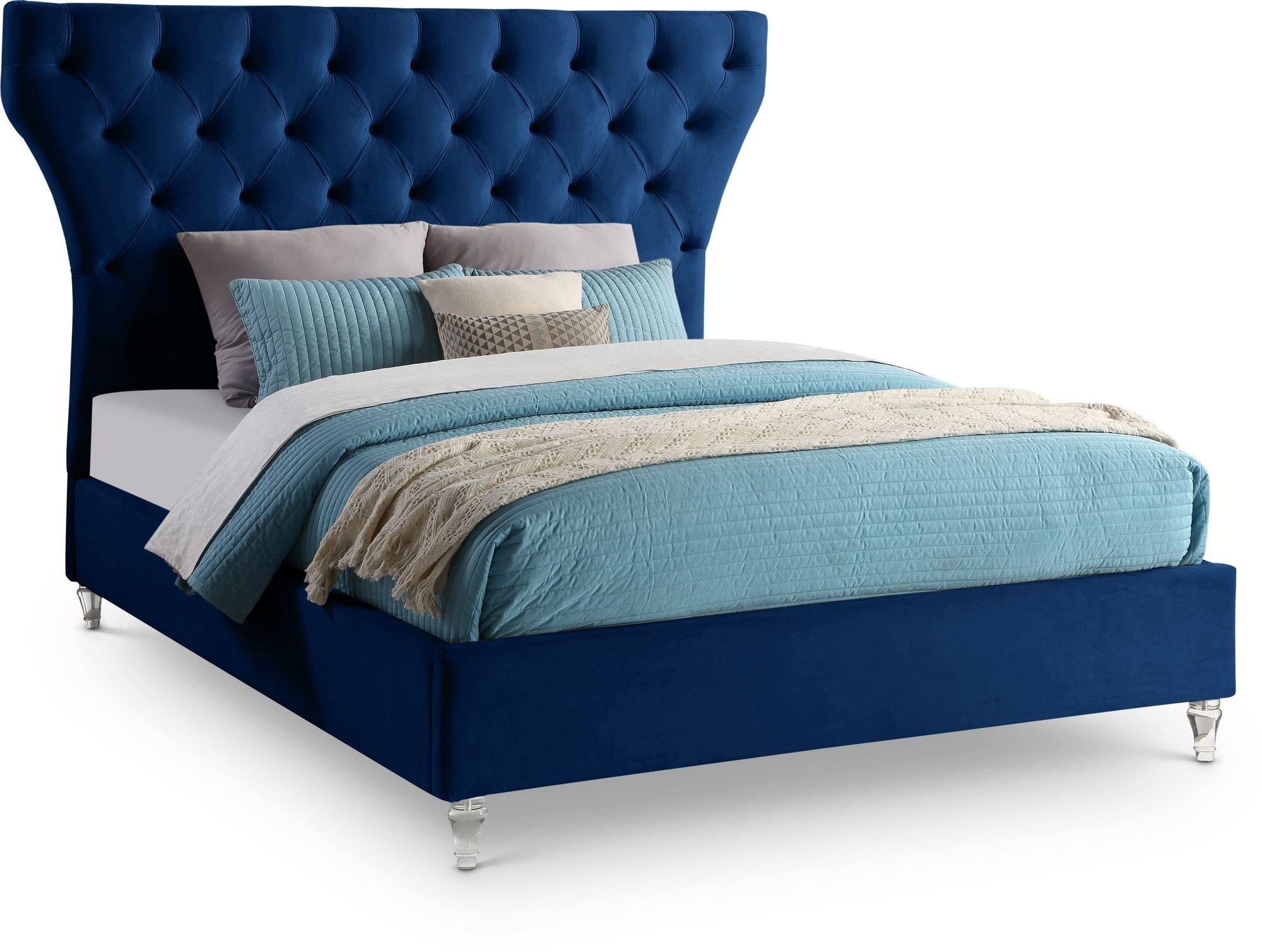 Kira Velvet Bed
