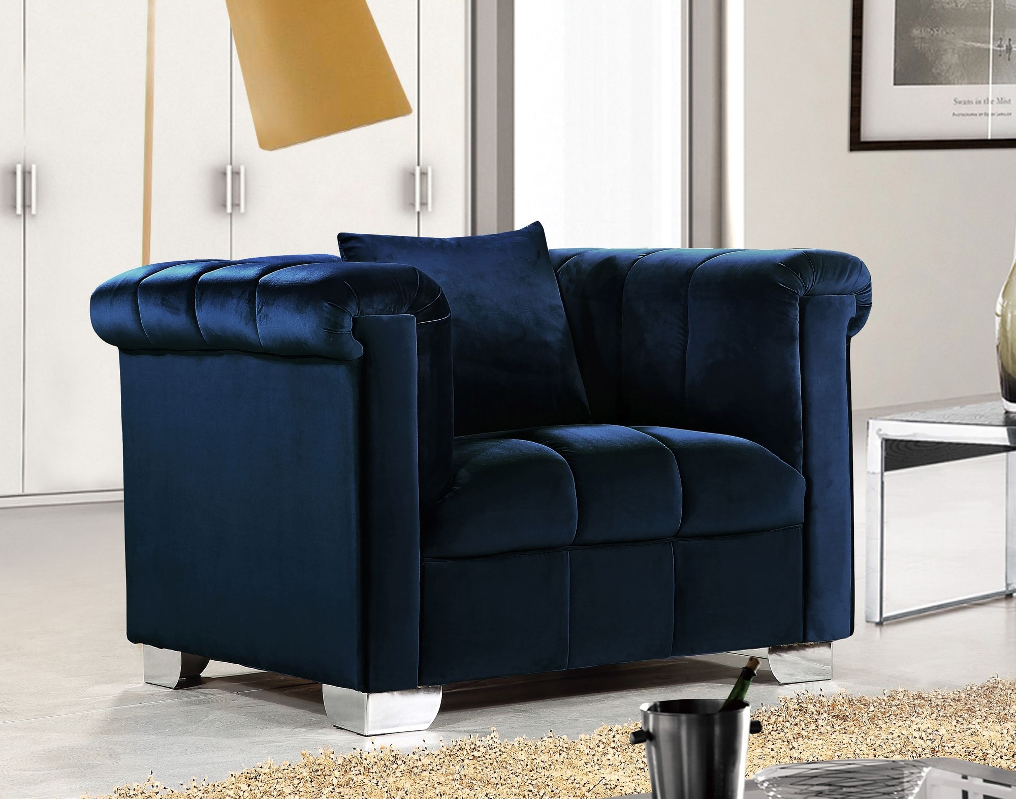 Kayla Velvet Chair