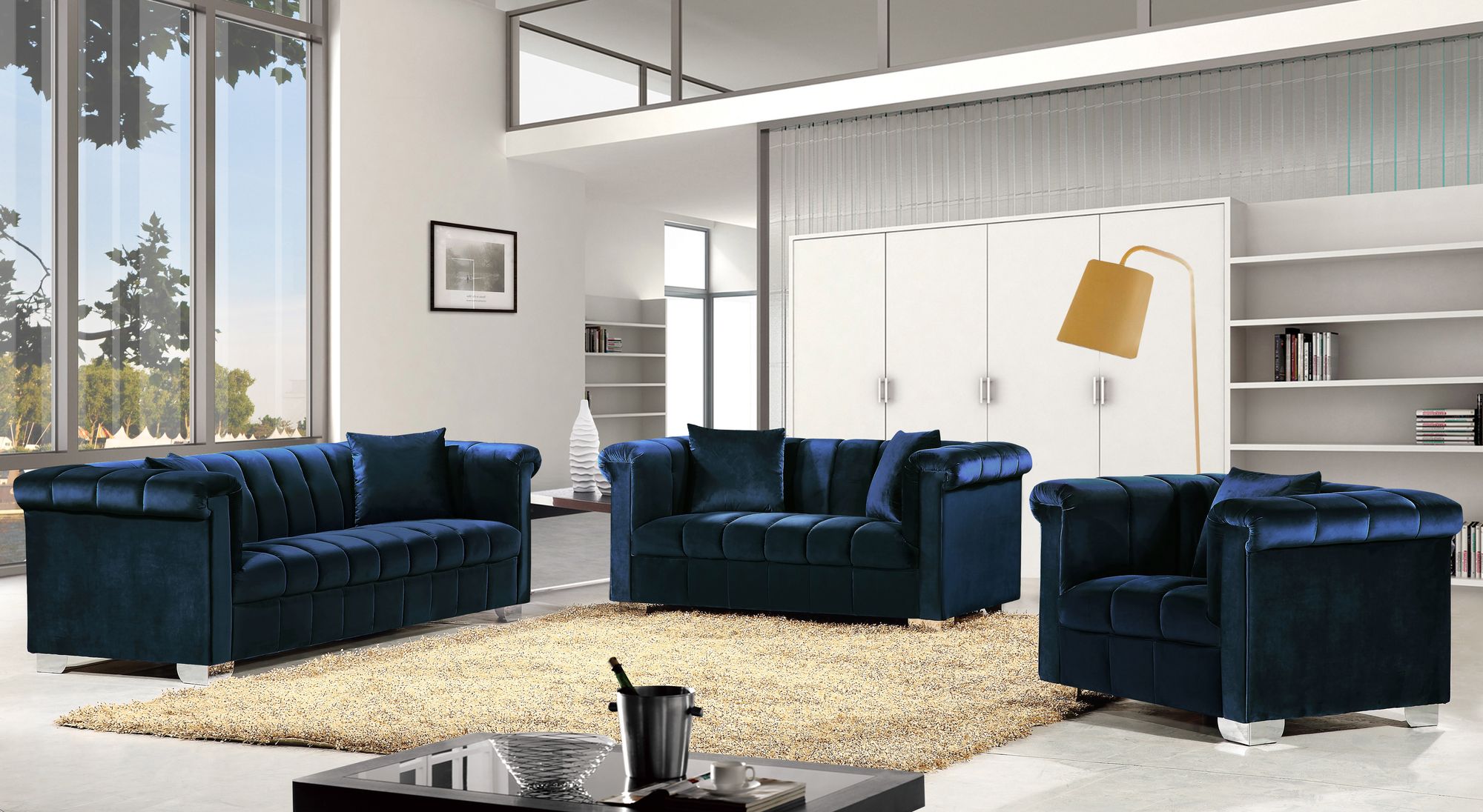 Kayla Velvet Chair