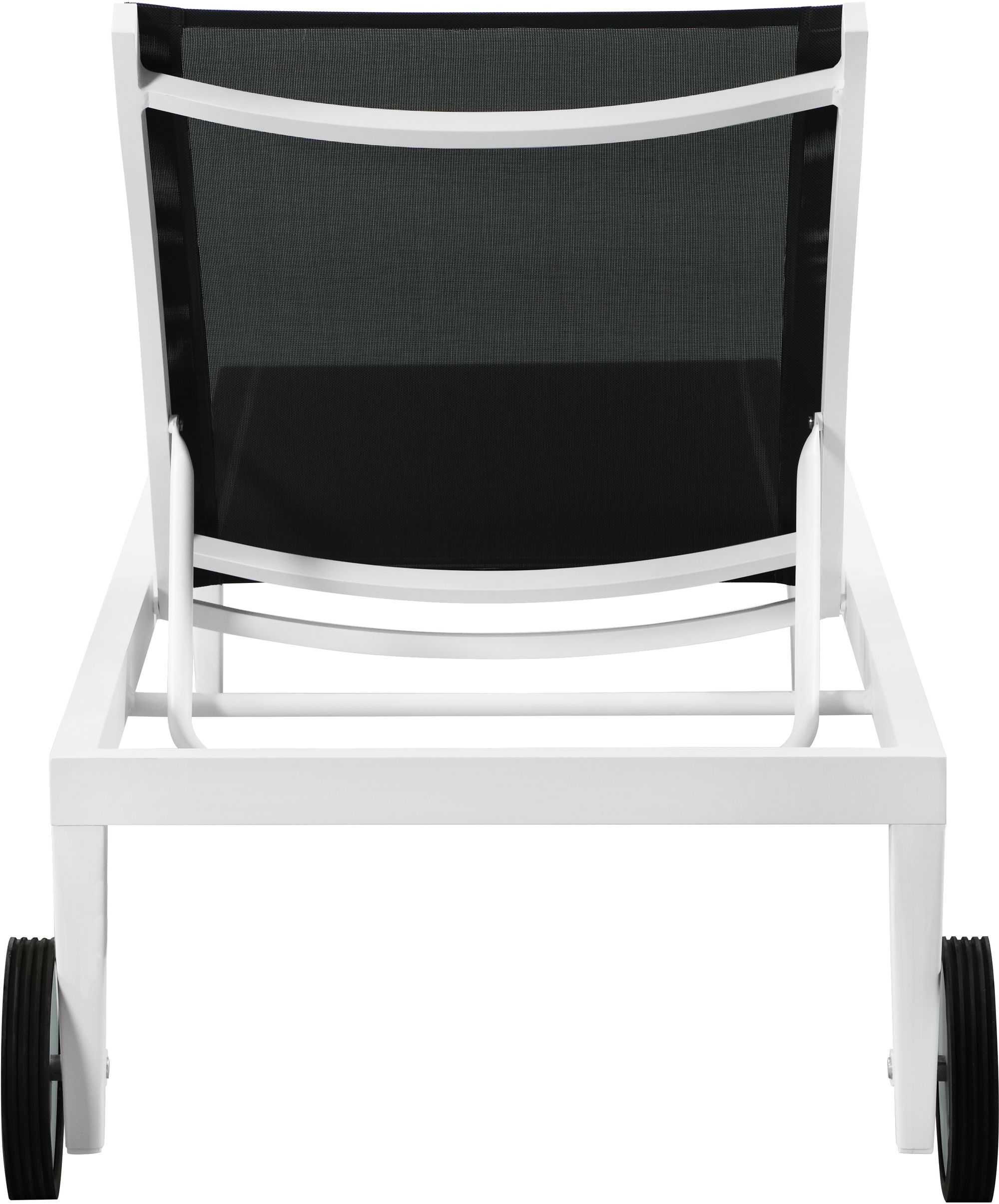 Nizuc Outdoor Patio Adjustable Sun Chaise Lounge Chair with Aluminum Frame