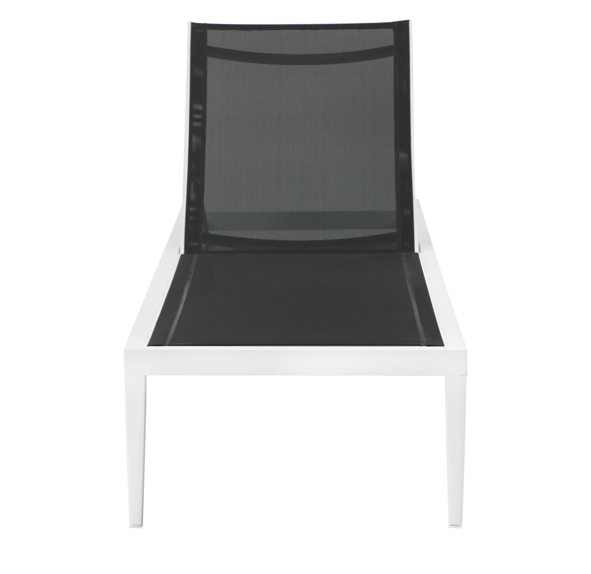 Nizuc Outdoor Patio Adjustable Sun Chaise Lounge Chair with Aluminum Frame