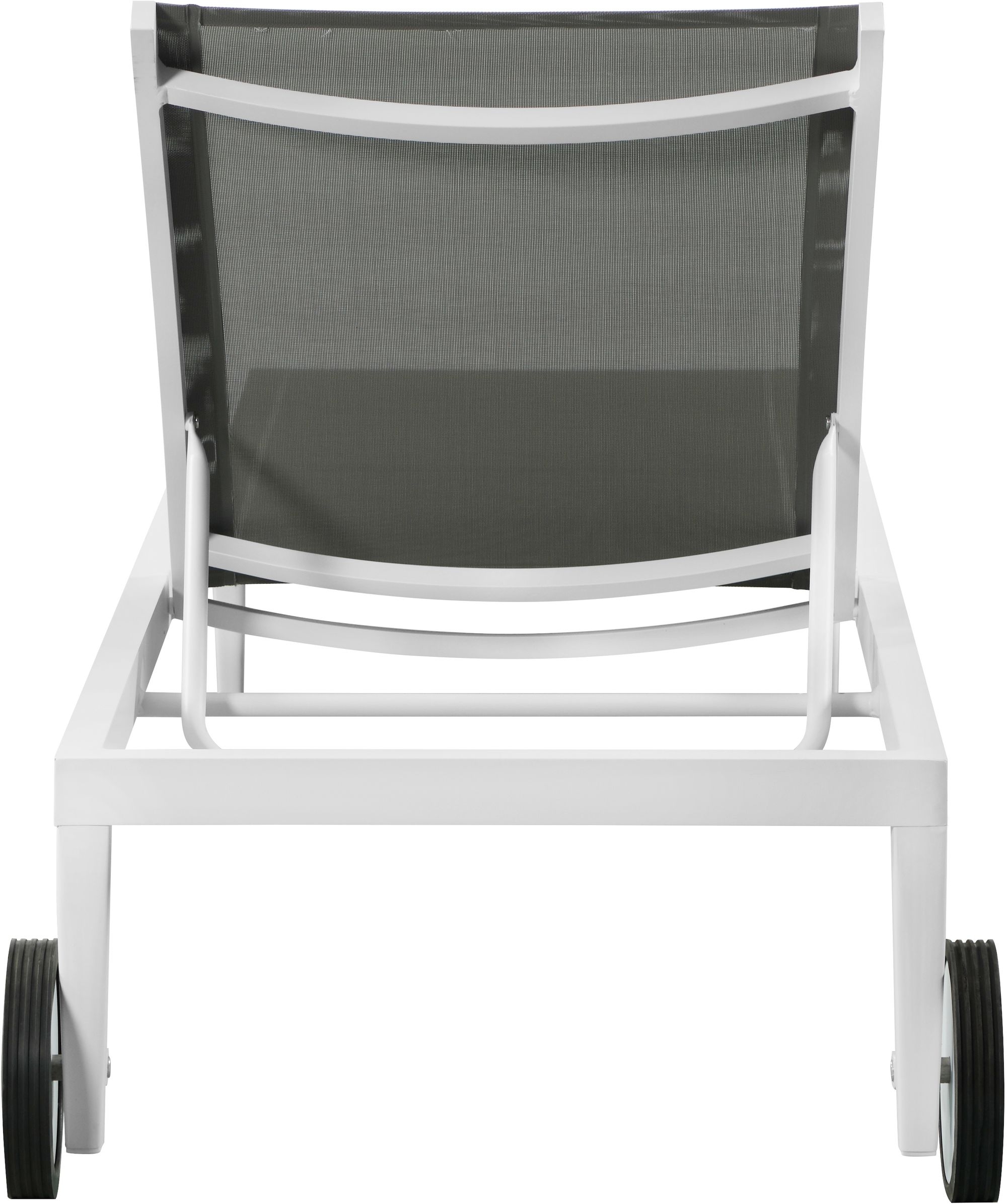 Nizuc Outdoor Patio Adjustable Sun Chaise Lounge Chair with Aluminum Frame