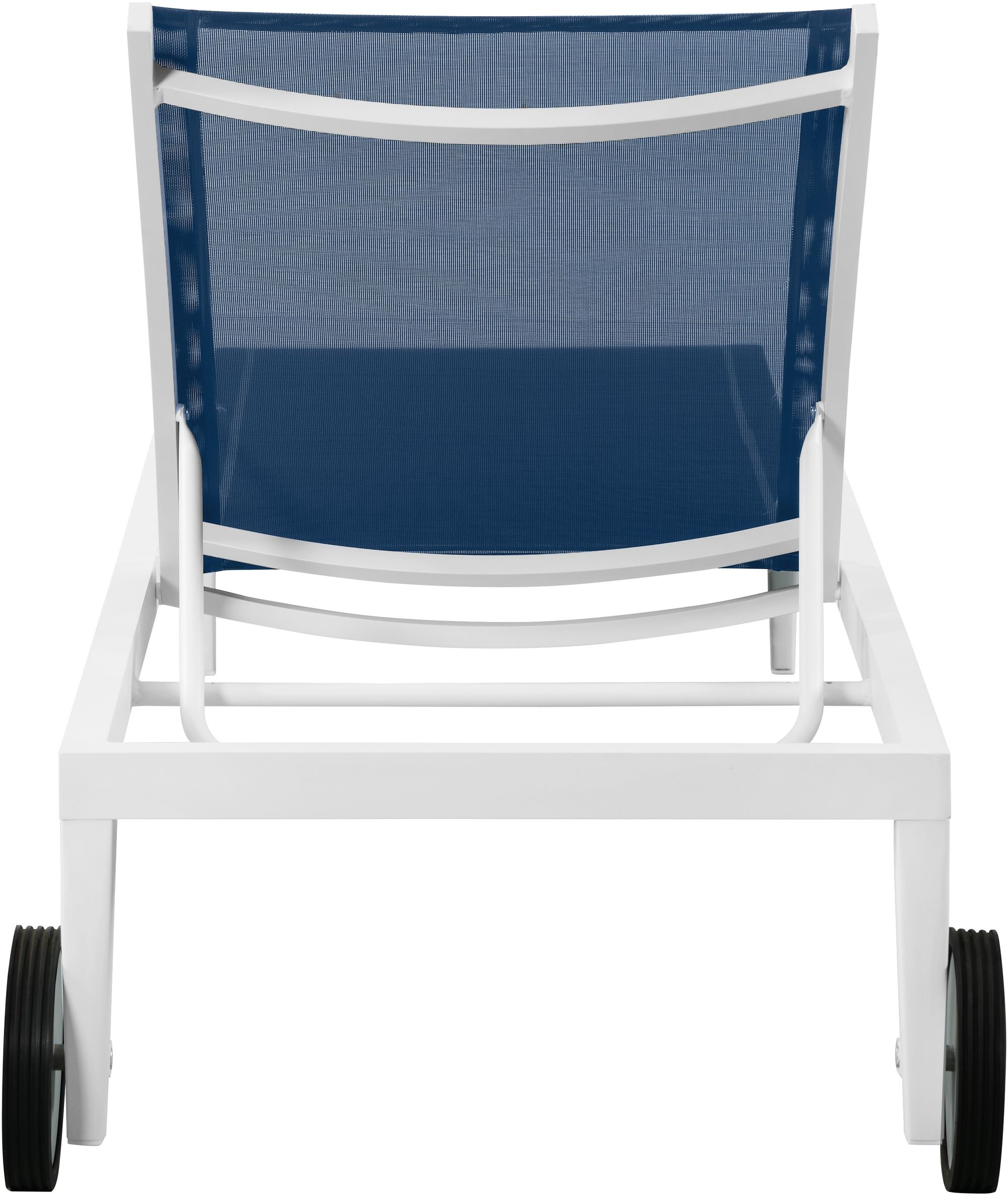 Nizuc Outdoor Patio Adjustable Sun Chaise Lounge Chair with Aluminum Frame