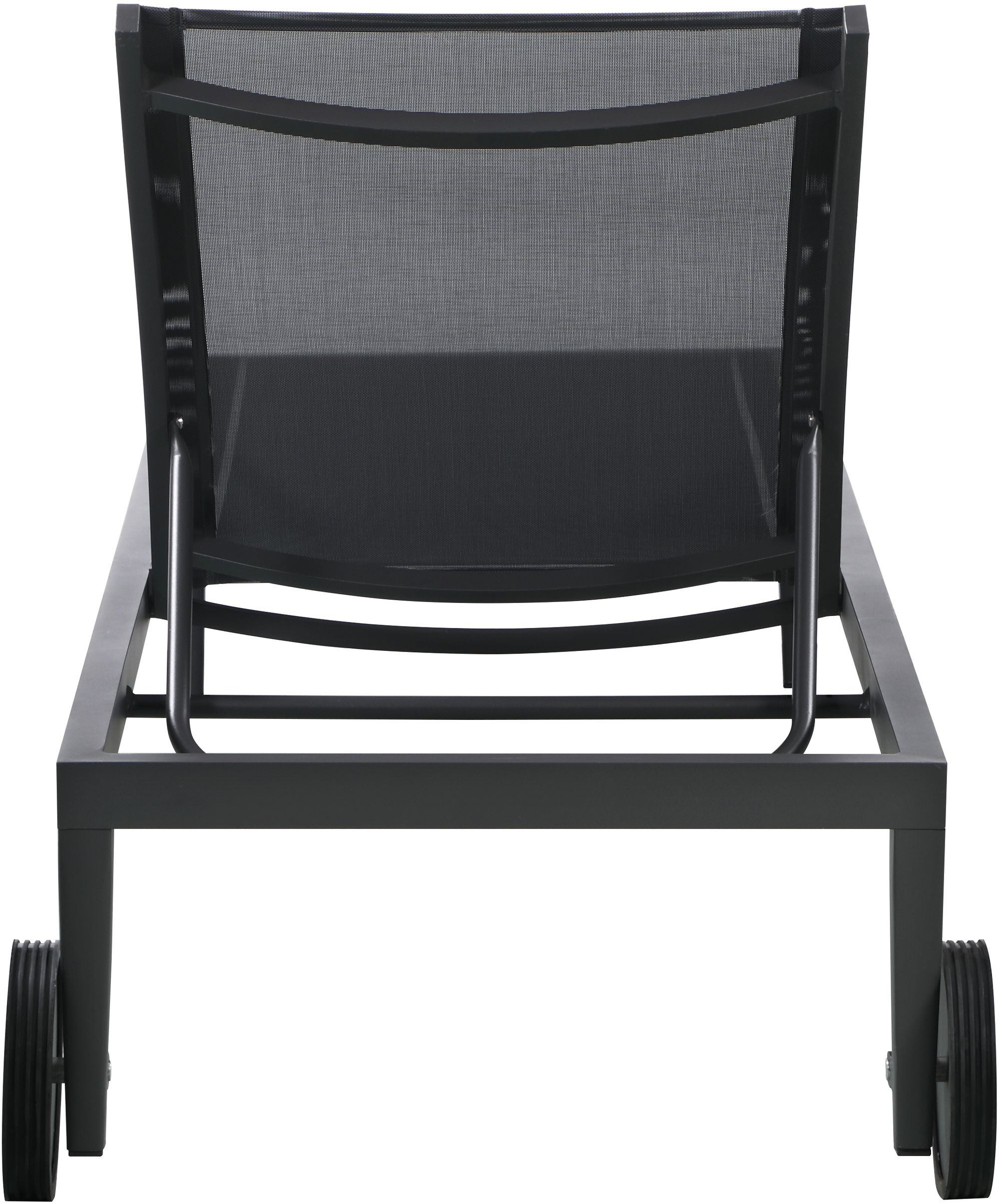 Nizuc Outdoor Patio Adjustable Sun Chaise Lounge Chair with Aluminum Frame