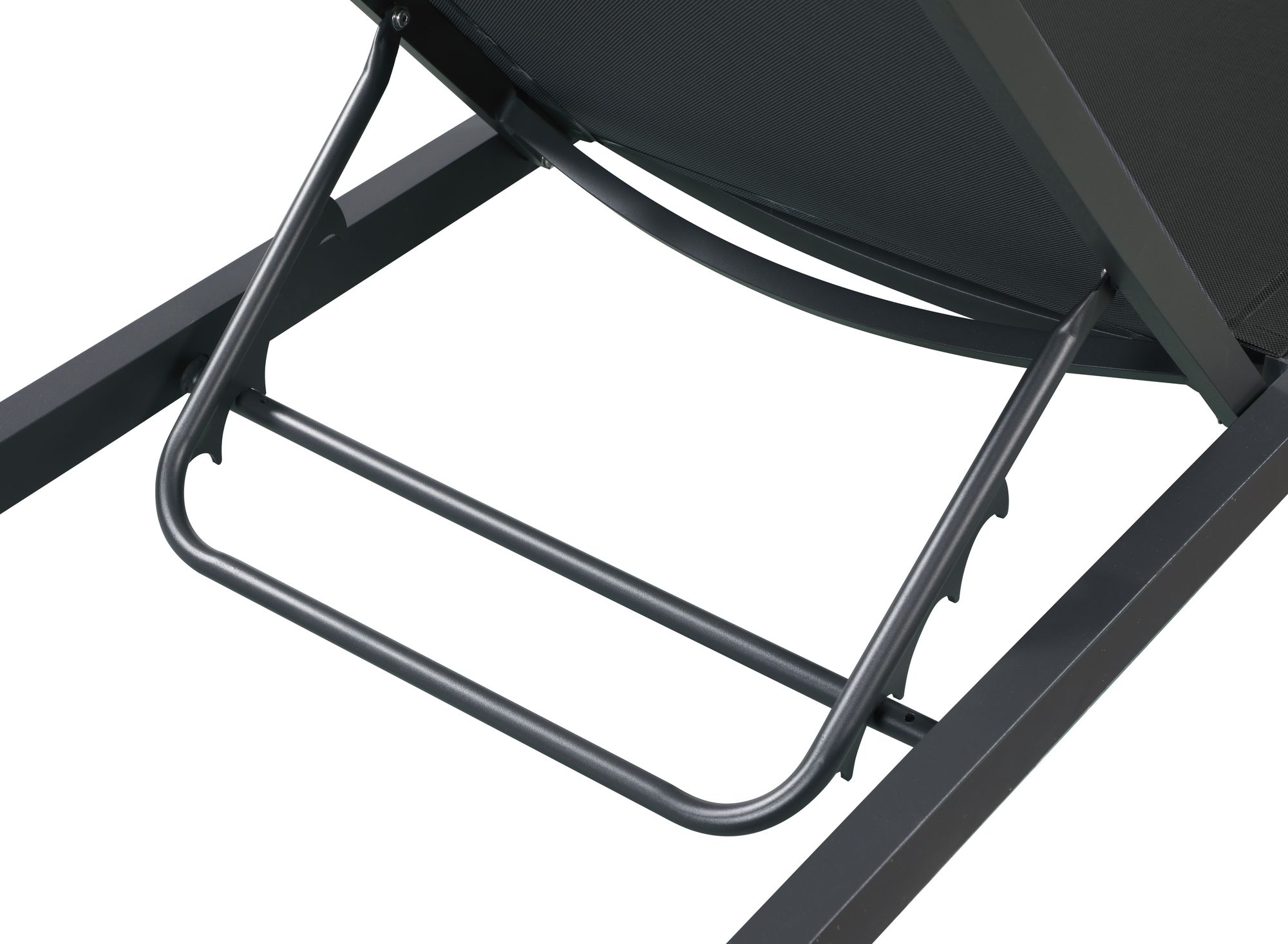Nizuc Outdoor Patio Adjustable Sun Chaise Lounge Chair with Aluminum Frame