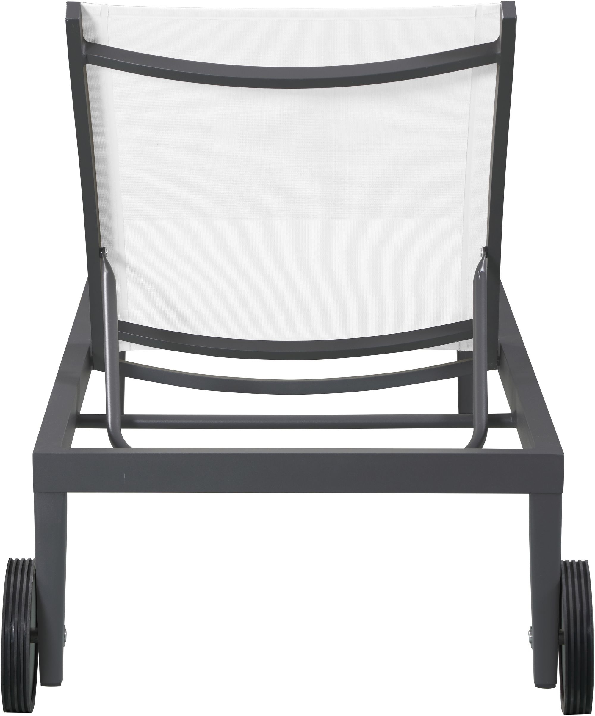 Nizuc Outdoor Patio Adjustable Sun Chaise Lounge Chair with Aluminum Frame