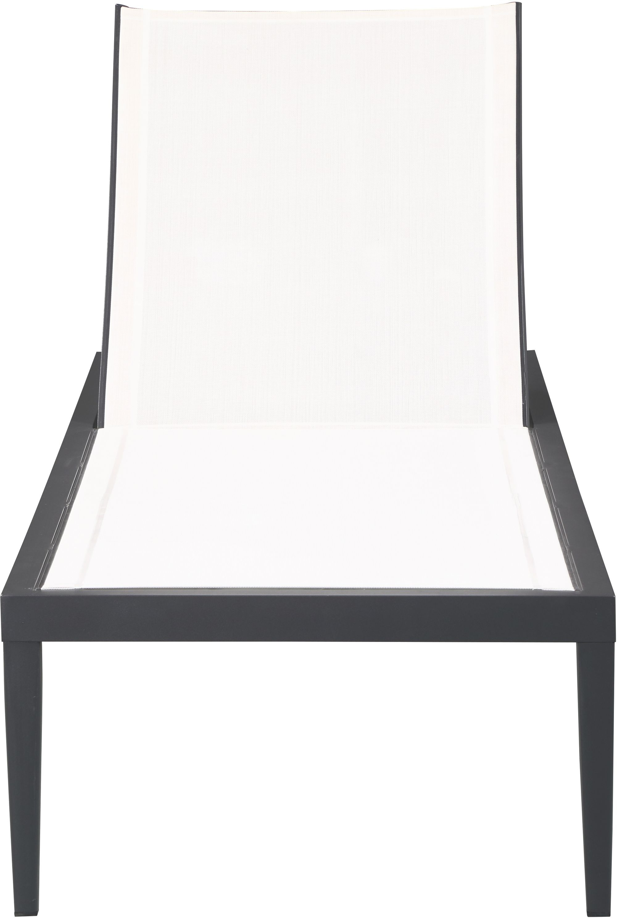 Nizuc Outdoor Patio Adjustable Sun Chaise Lounge Chair with Aluminum Frame