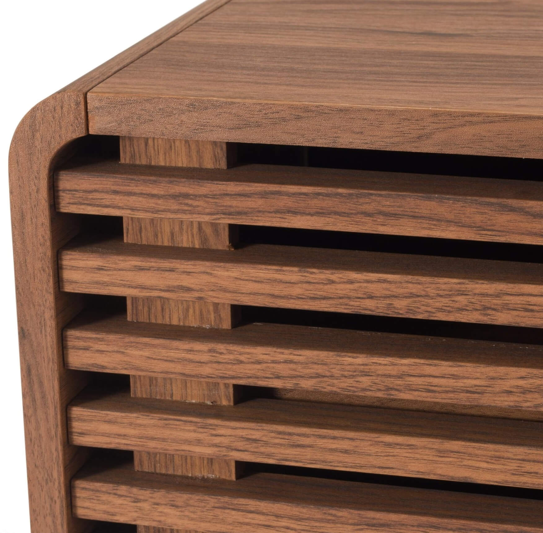 Wilson 58" KD Slat Low TV Stand